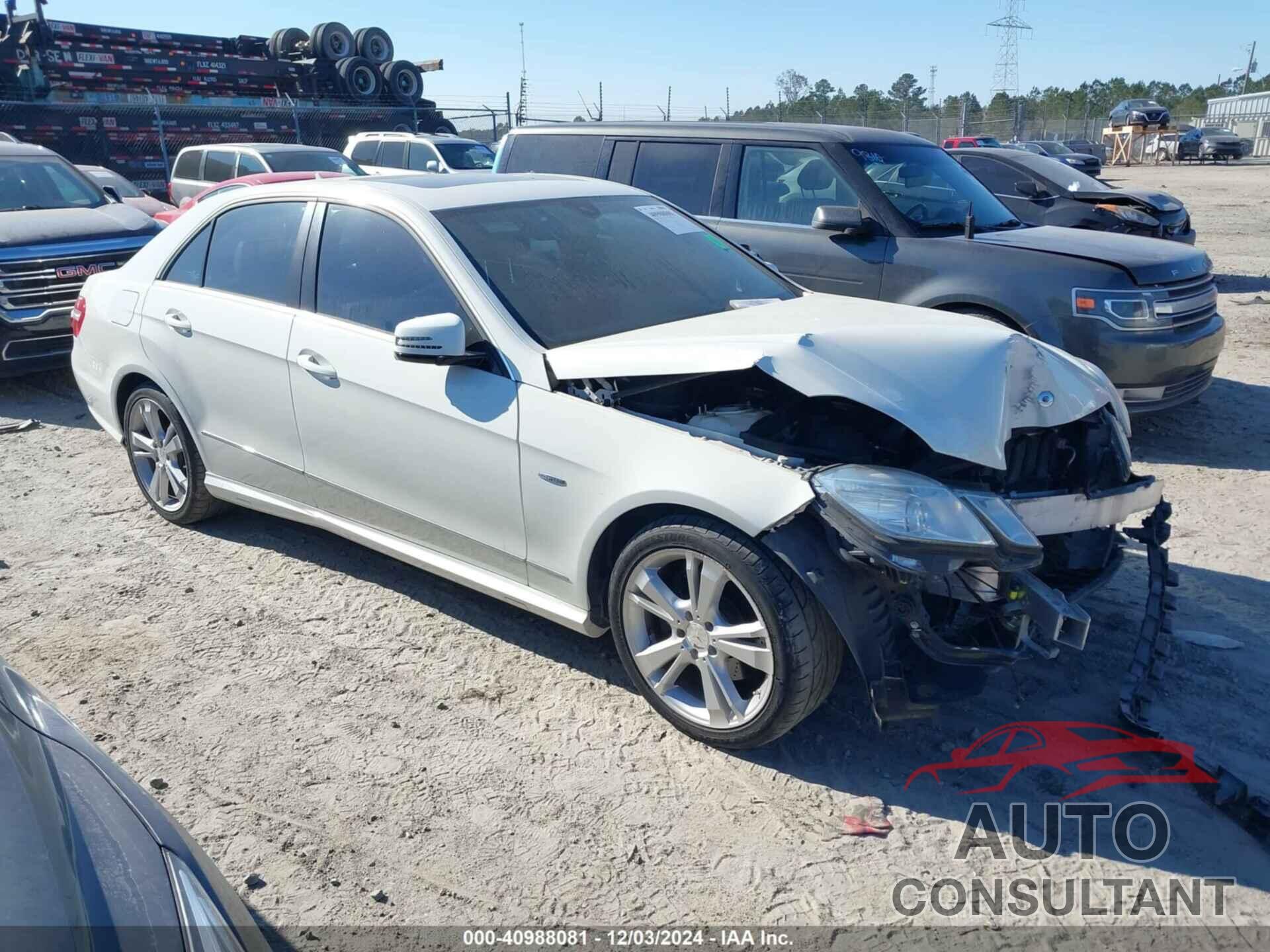 MERCEDES-BENZ E 350 2012 - WDDHF5KB9CA538469