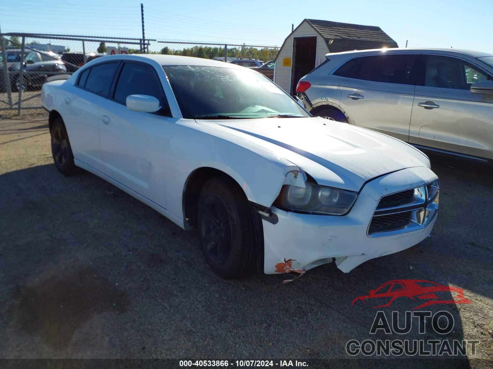 DODGE CHARGER 2012 - 2C3CDXBG4CH139699