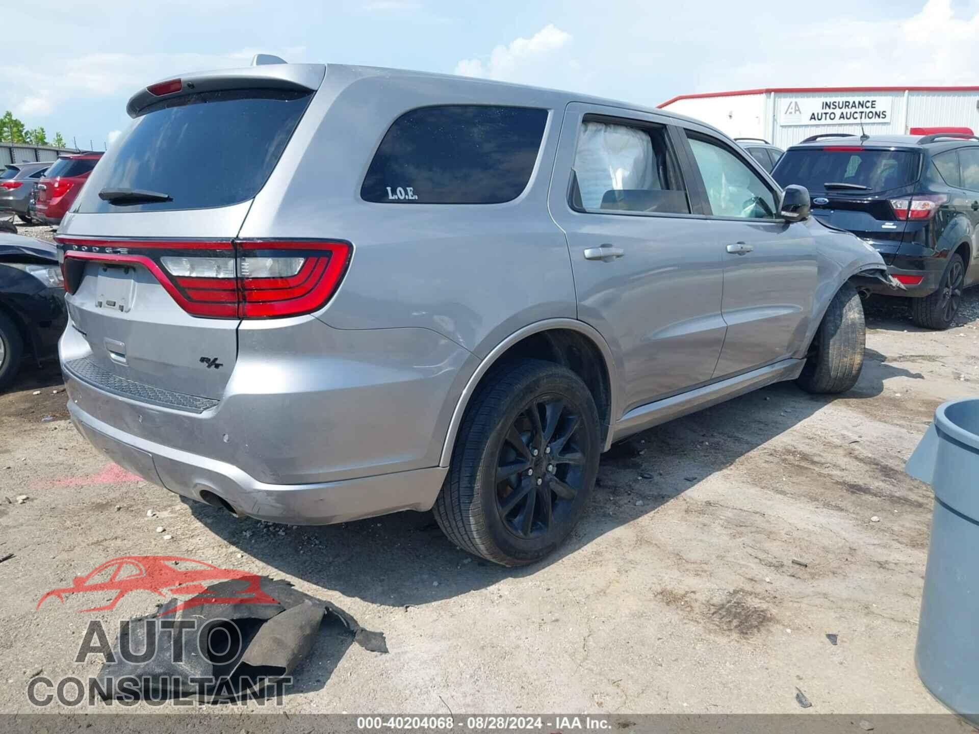 DODGE DURANGO 2018 - 1C4SDHCT2JC495402