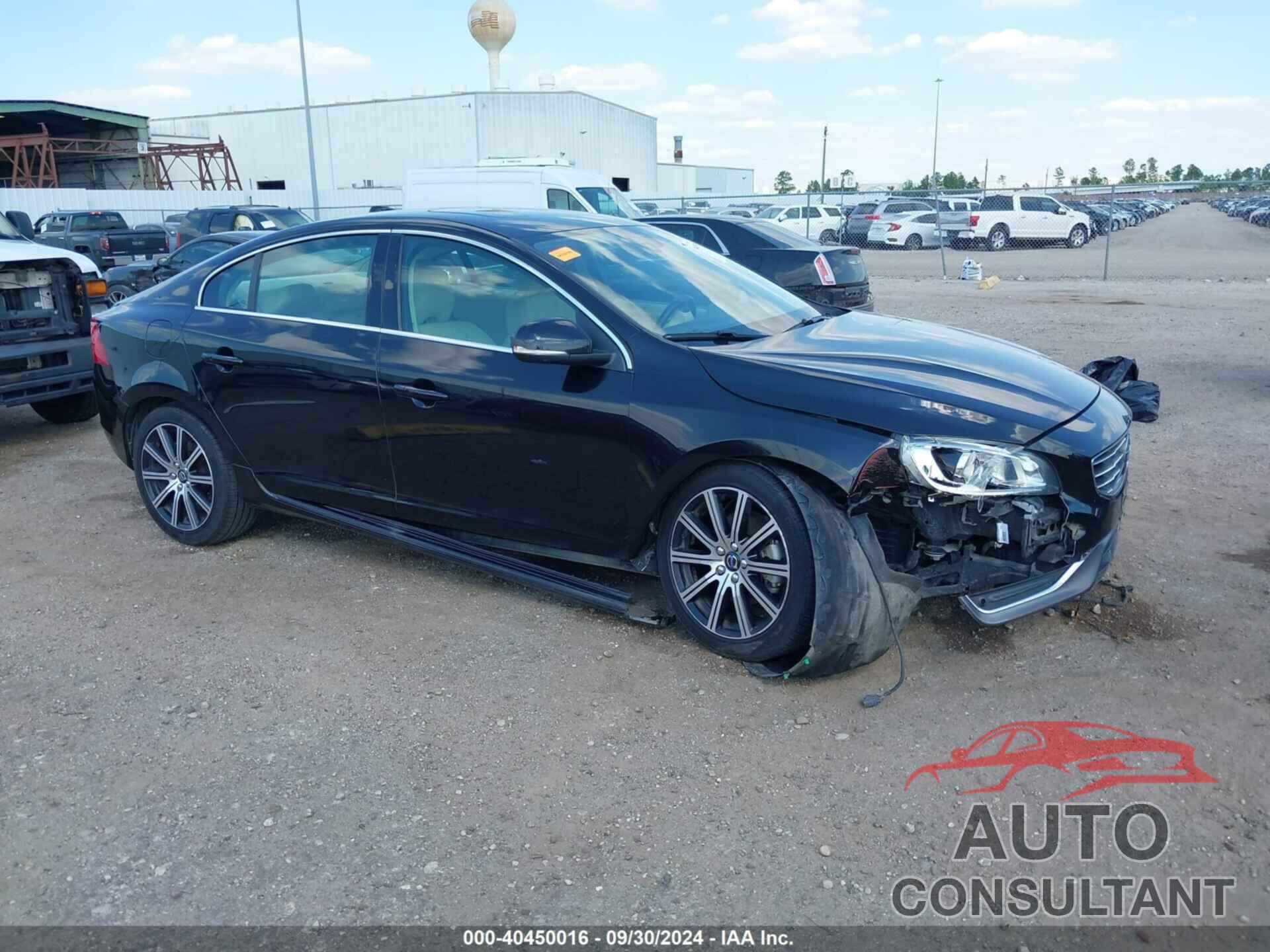 VOLVO S60 INSCRIPTION 2016 - LYV402FK6GB089348