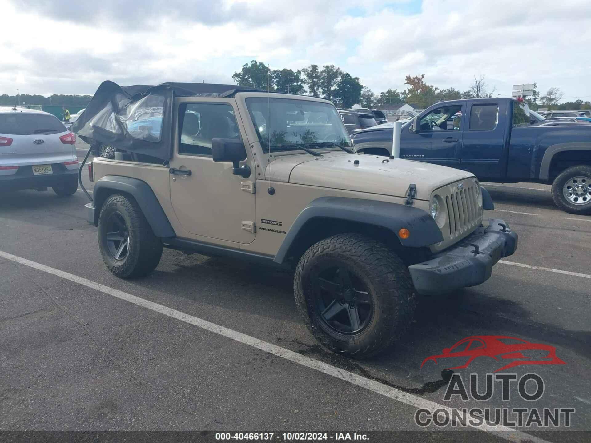 JEEP WRANGLER 2016 - 1C4AJWAG5GL318043