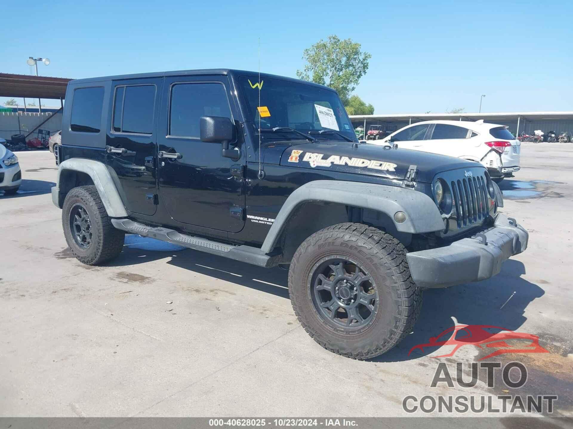 JEEP WRANGLER UNLIMITED 2010 - 1J4BA3H19AL160862