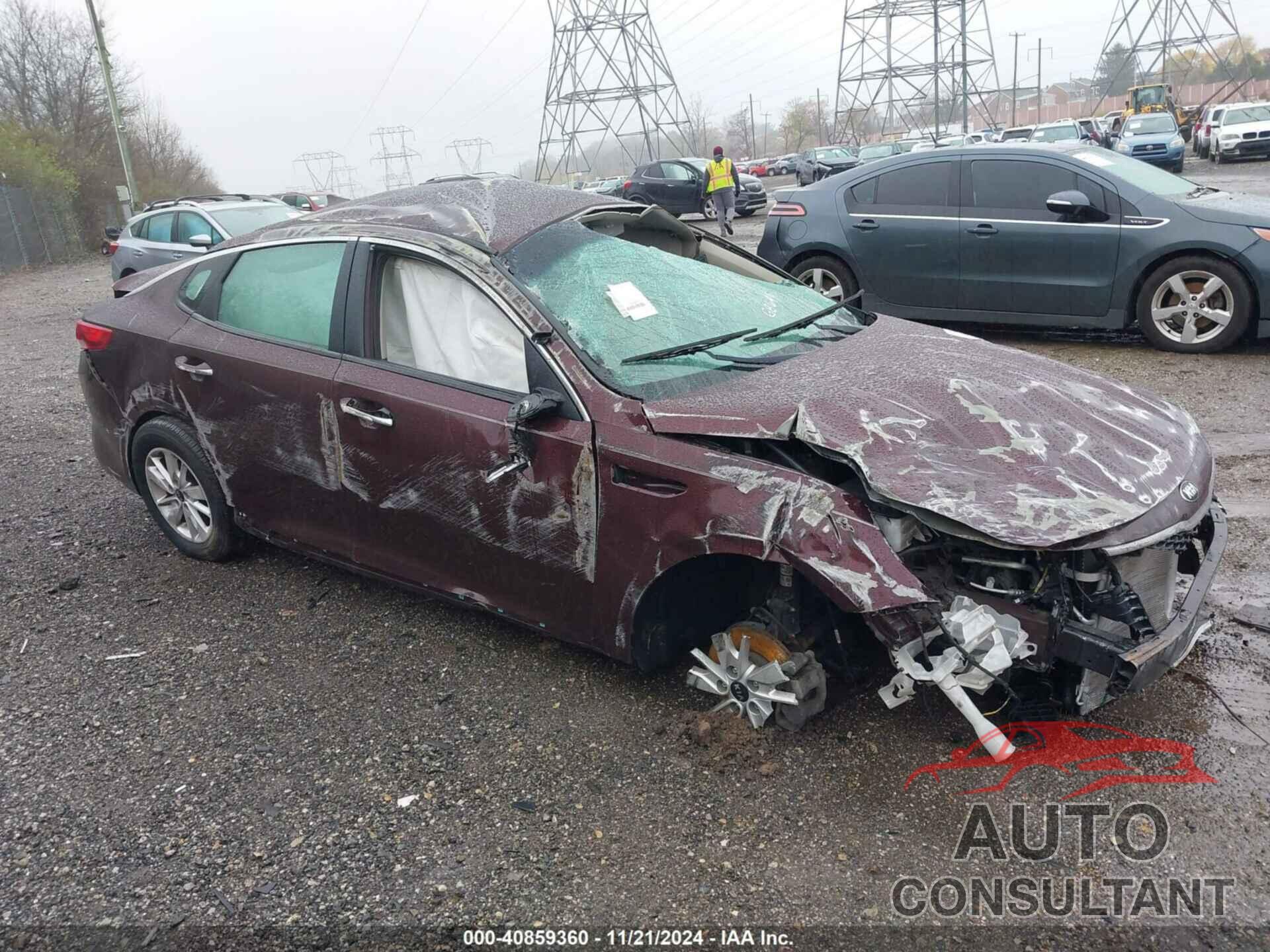 KIA OPTIMA 2018 - 5XXGT4L35JG208930
