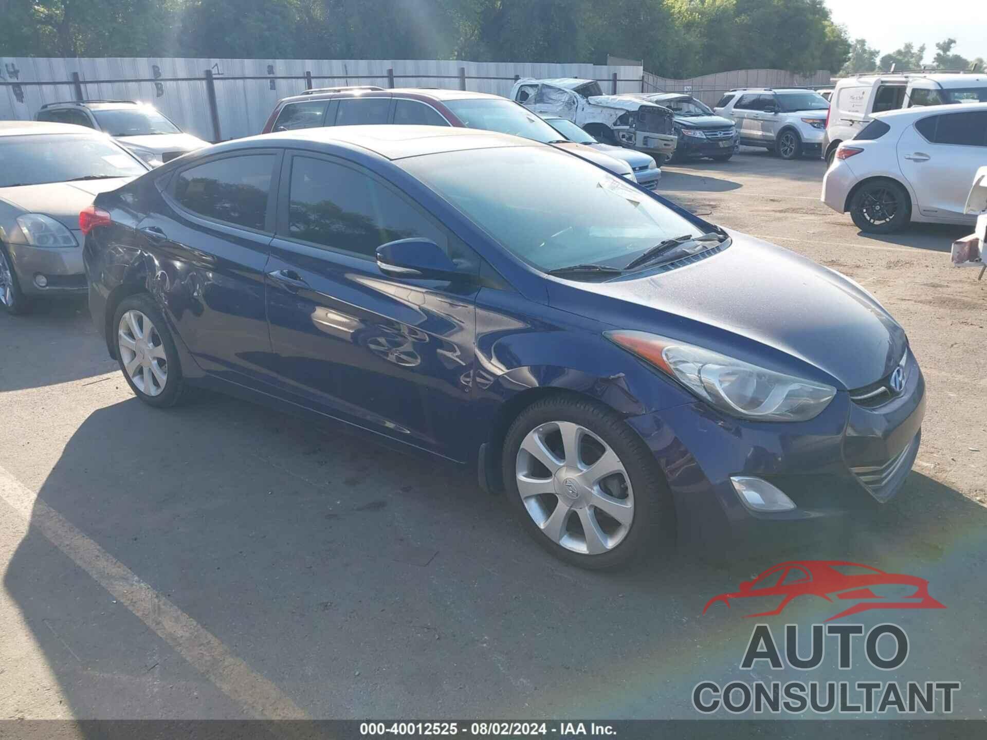 HYUNDAI ELANTRA 2013 - 5NPDH4AE3DH433218