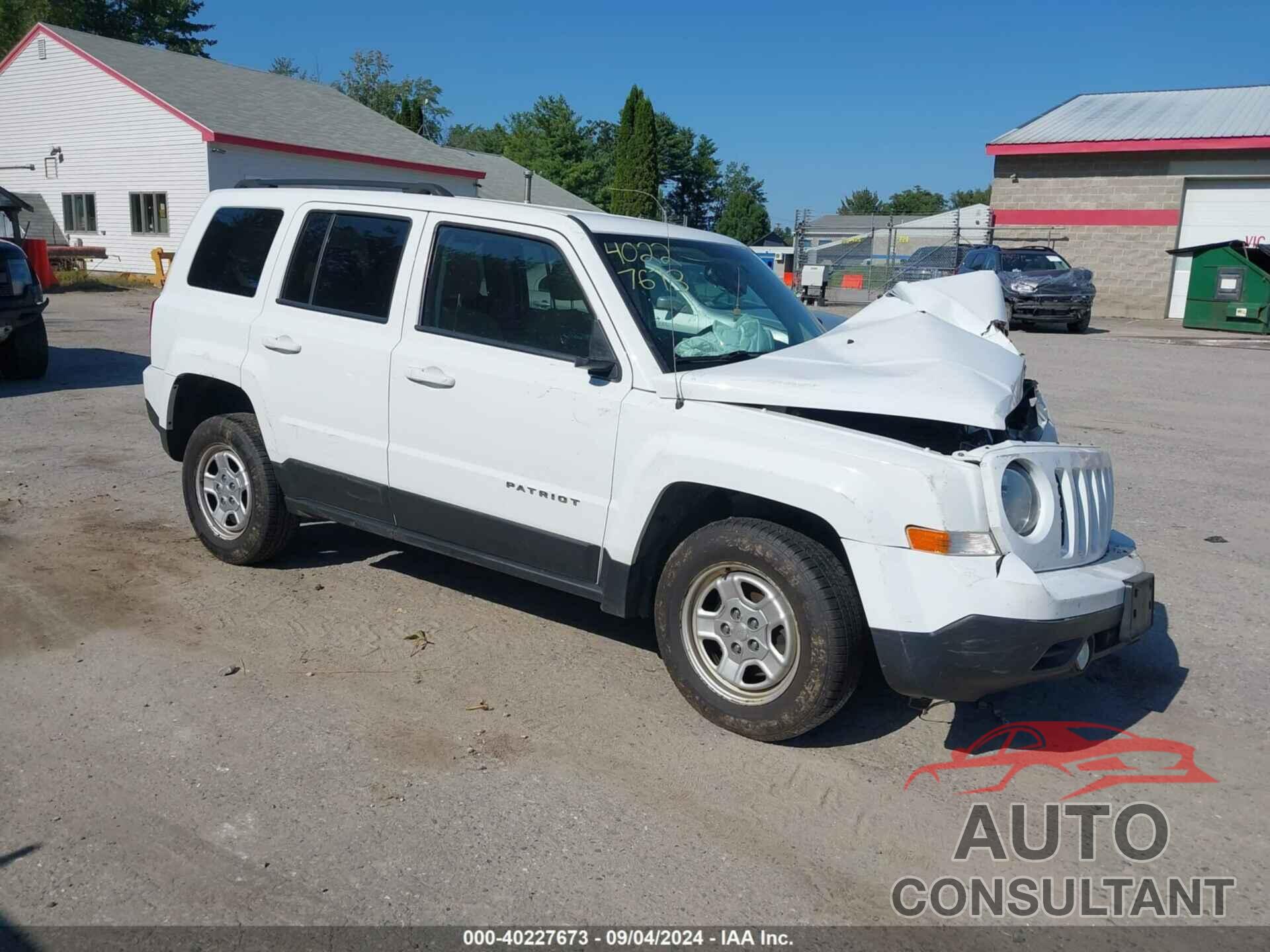 JEEP PATRIOT 2016 - 1C4NJRBB6GD695027