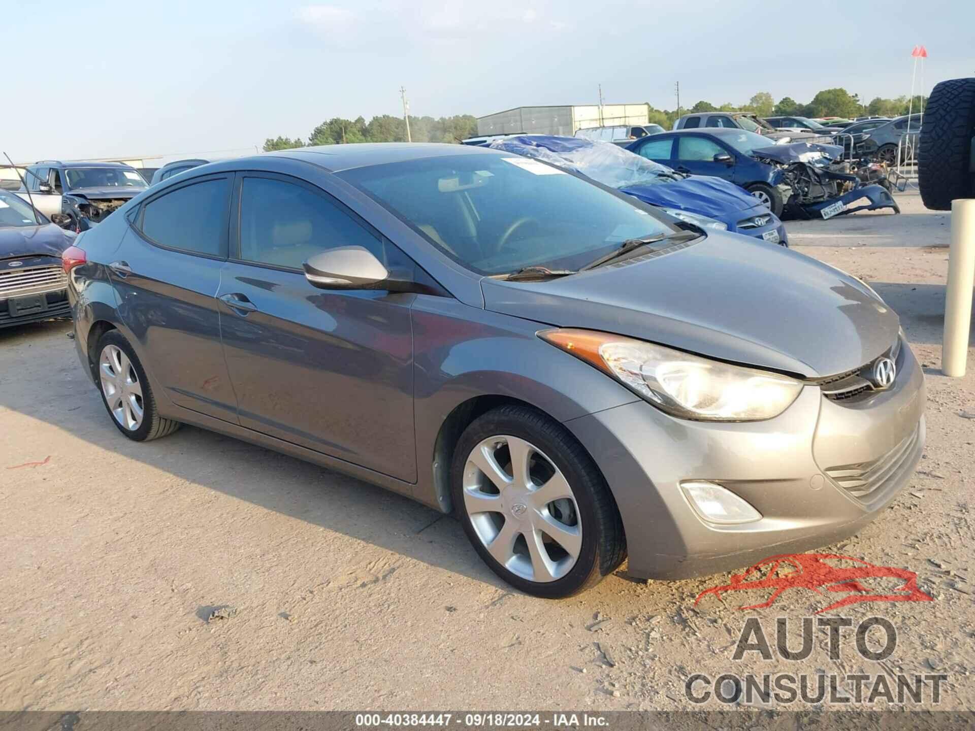 HYUNDAI ELANTRA 2013 - 5NPDH4AE6DH189404