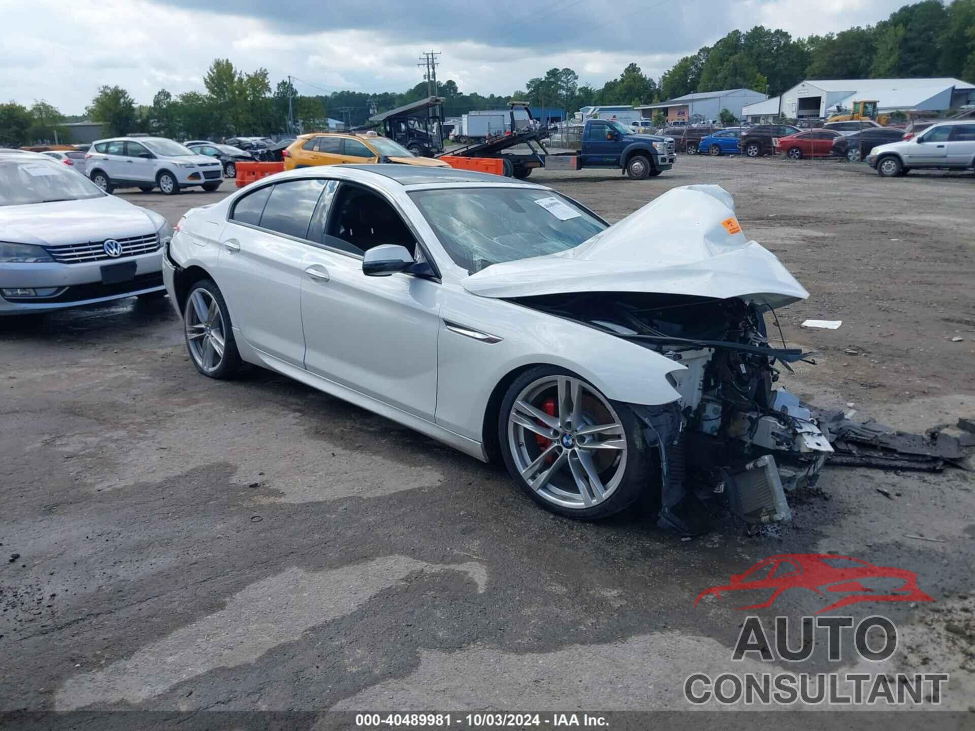 BMW 640I GRAN COUPE 2017 - WBA6D2C5XHGT66310
