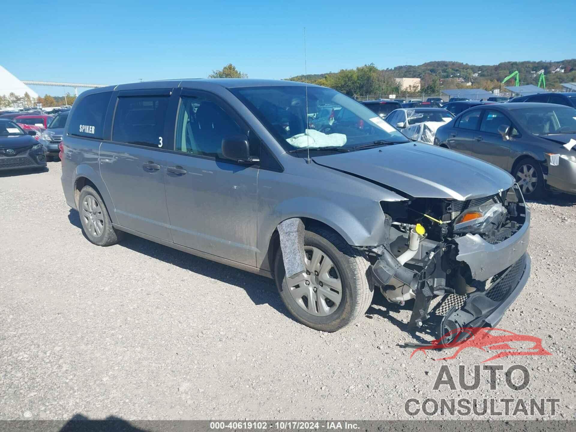 DODGE GRAND CARAVAN 2019 - 2C4RDGBG5KR587366