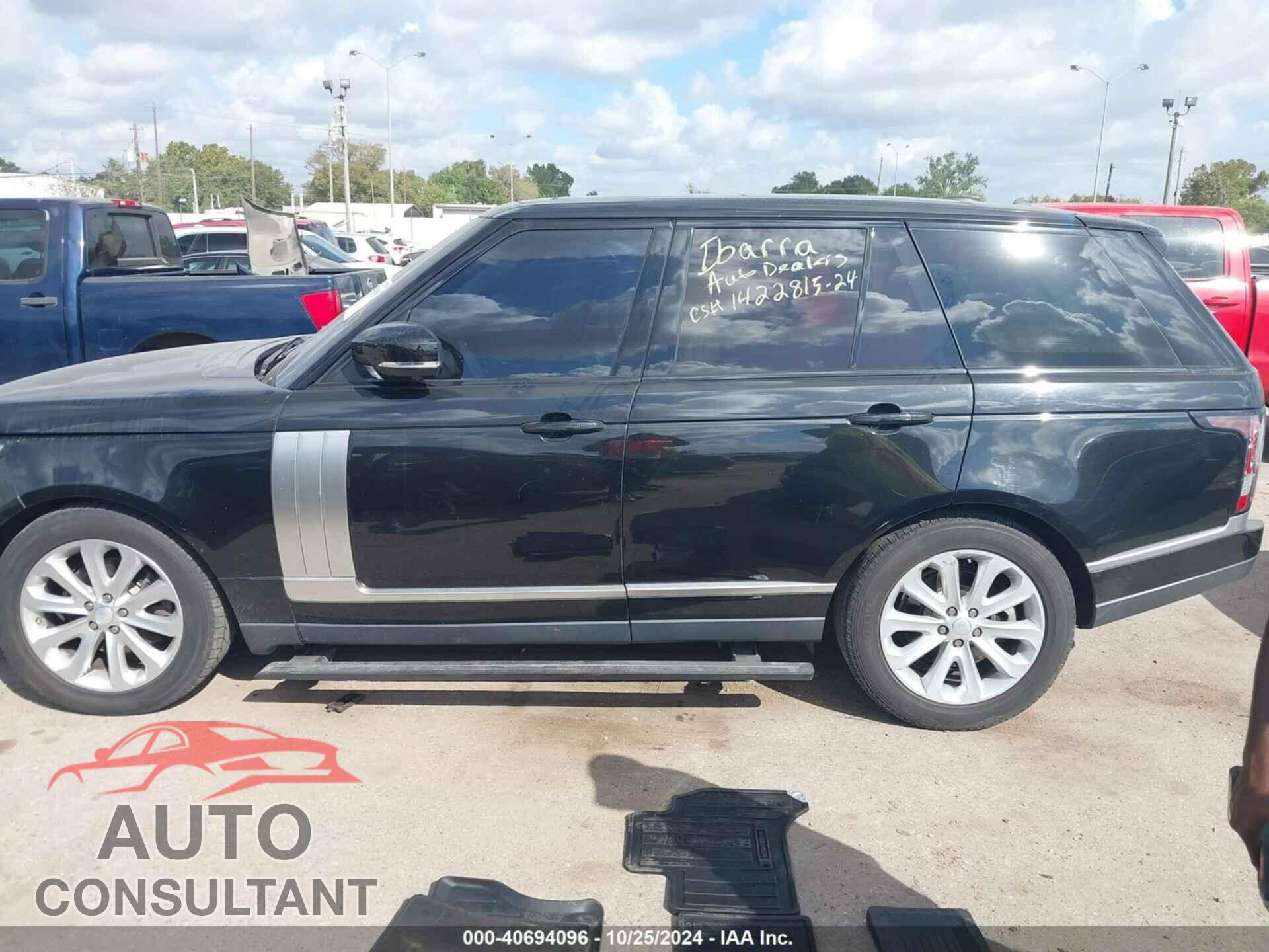 LAND ROVER RANGE ROVER 2014 - SALGS2VFXEA133909