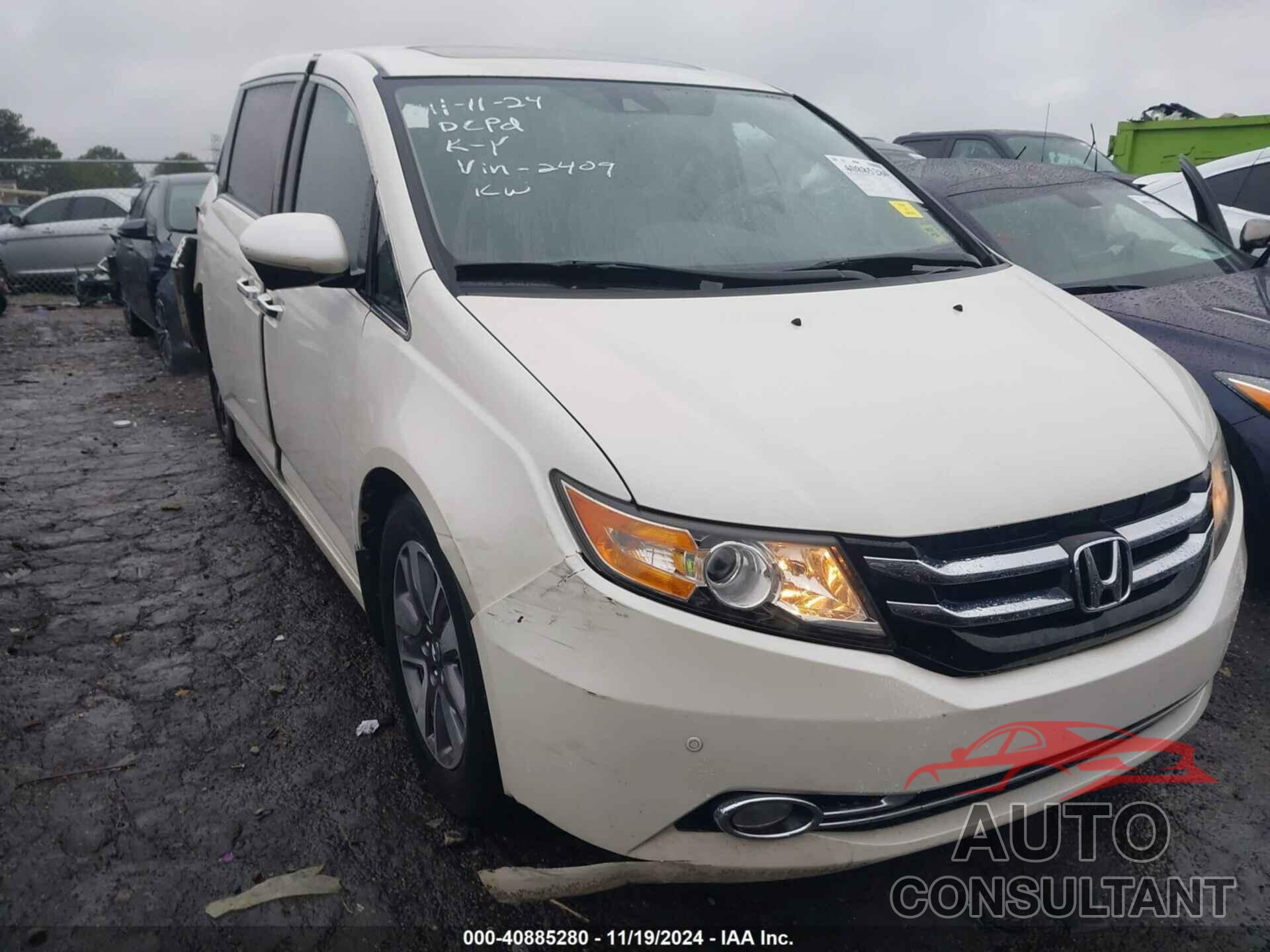 HONDA ODYSSEY 2016 - 5FNRL5H92GB102409