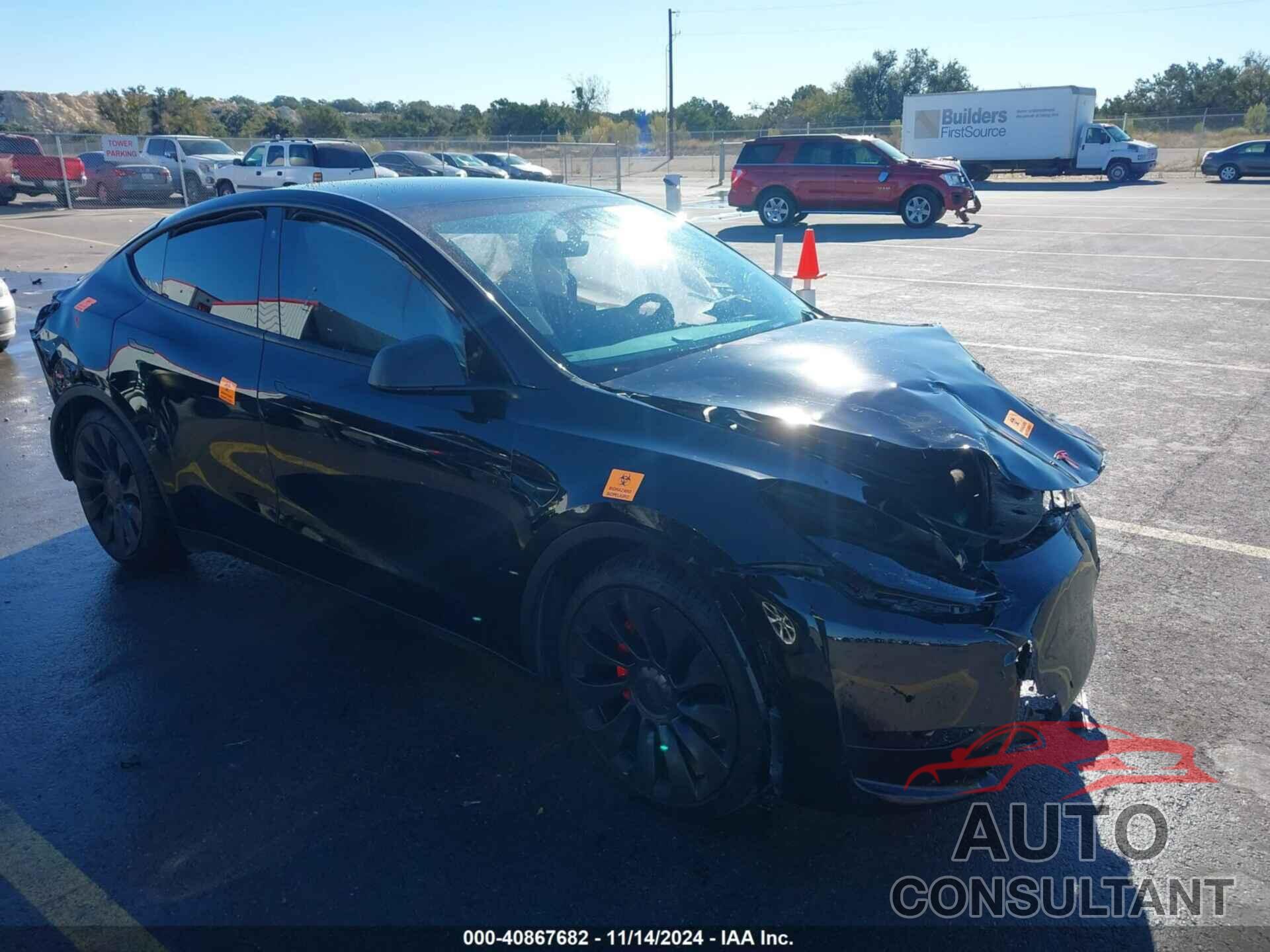 TESLA MODEL Y 2022 - 7SAYGDEF1NF501946