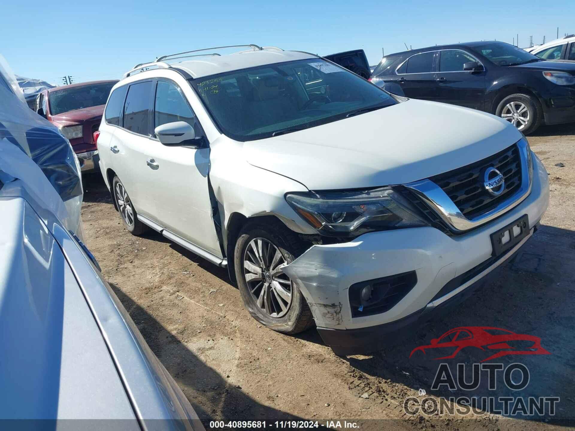 NISSAN PATHFINDER 2018 - 5N1DR2MN6JC662282