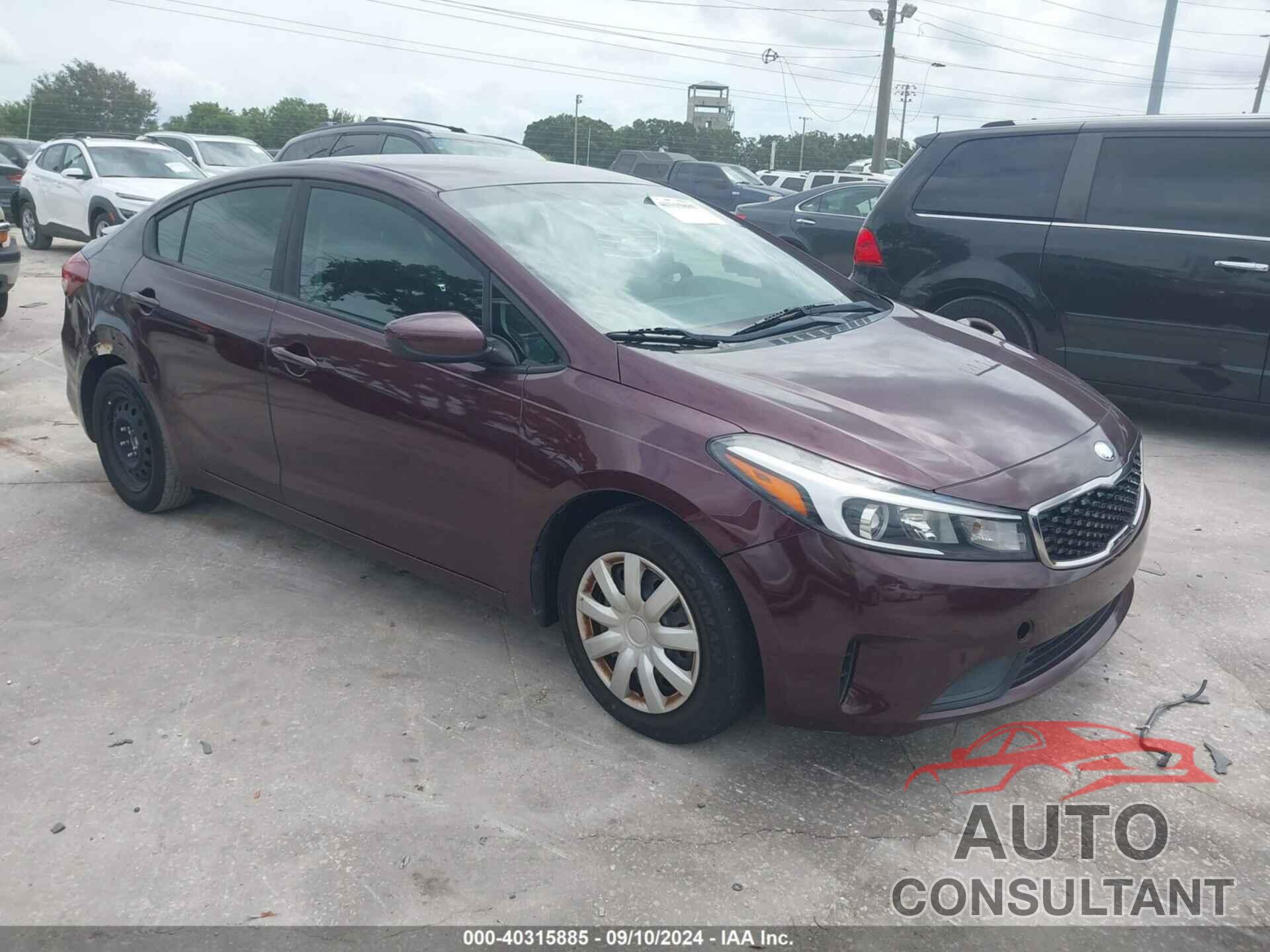 KIA FORTE 2018 - 3KPFK4A78JE257665