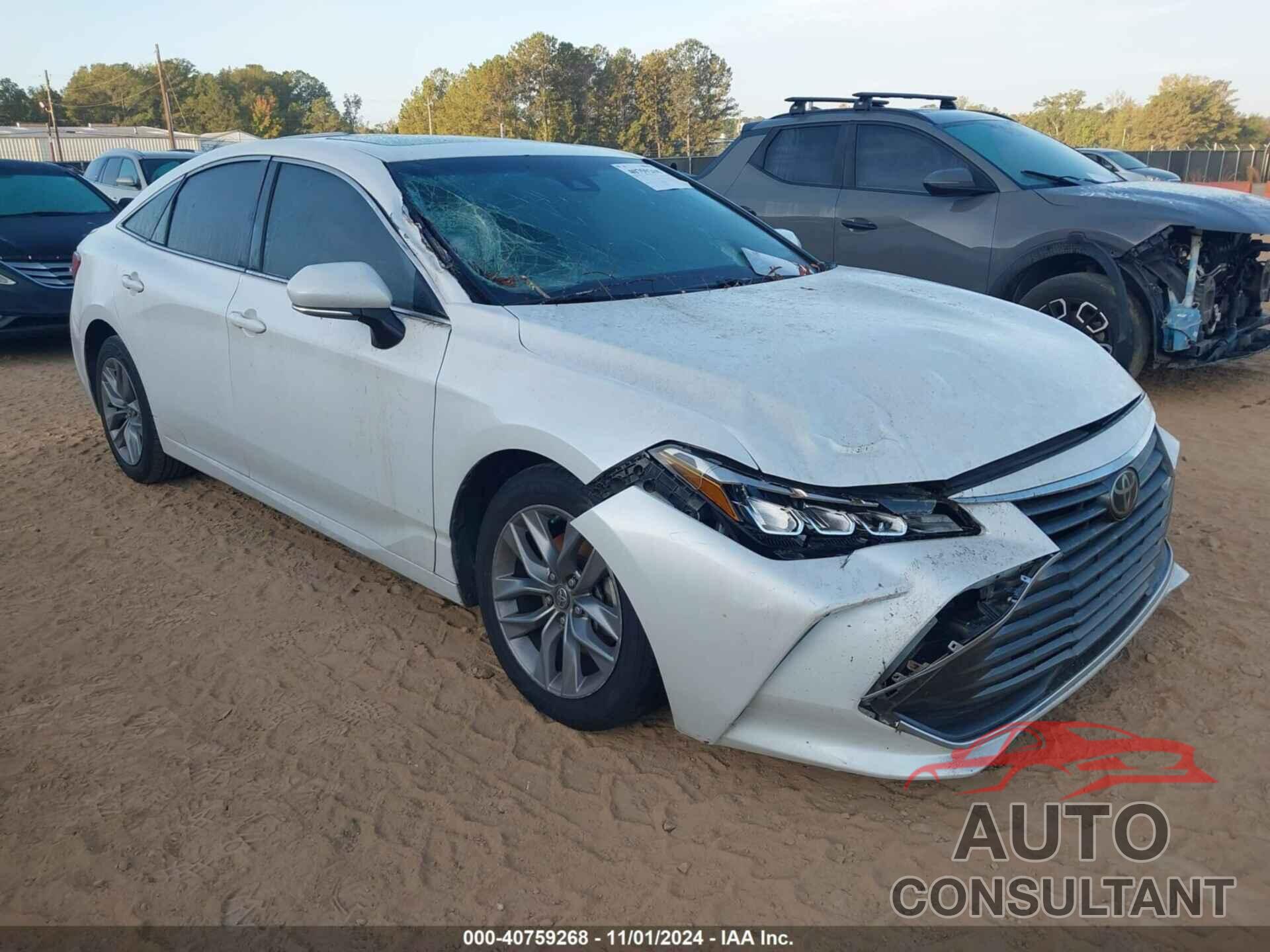 TOYOTA AVALON 2019 - 4T1BZ1FB5KU034729