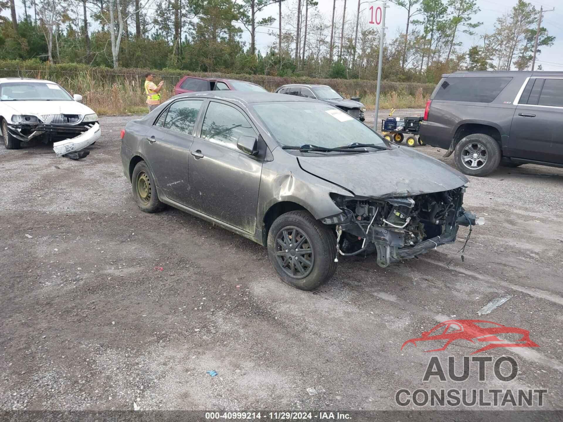 TOYOTA COROLLA 2009 - 1NXBU40E89Z049836