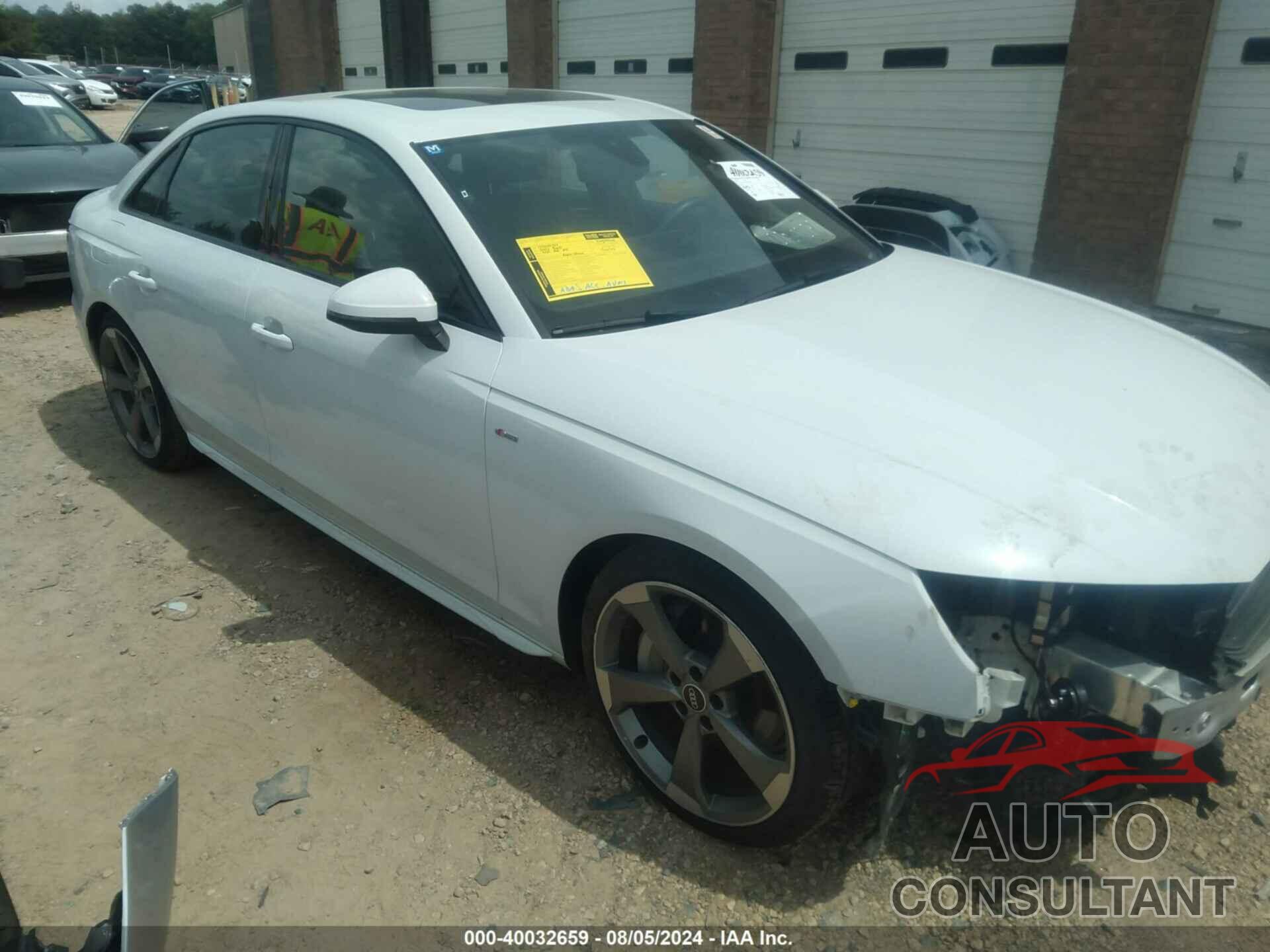 AUDI A4 2021 - WAUEAAF4XMN007935