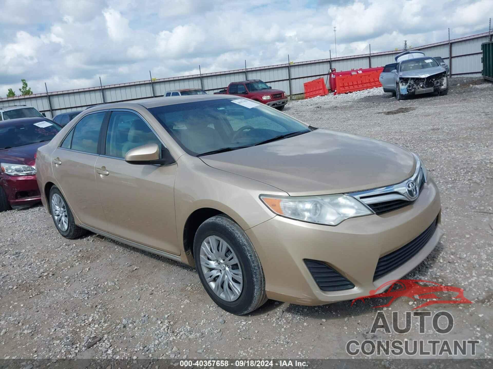 TOYOTA CAMRY 2012 - 4T1BF1FK7CU072568