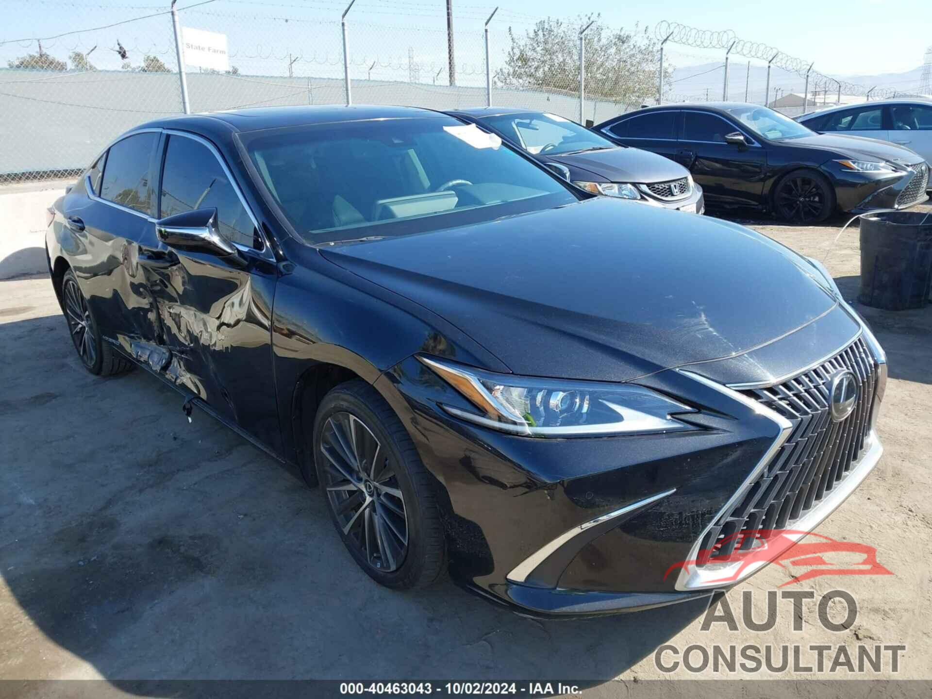 LEXUS ES 2022 - 58ADA1C16NU024283