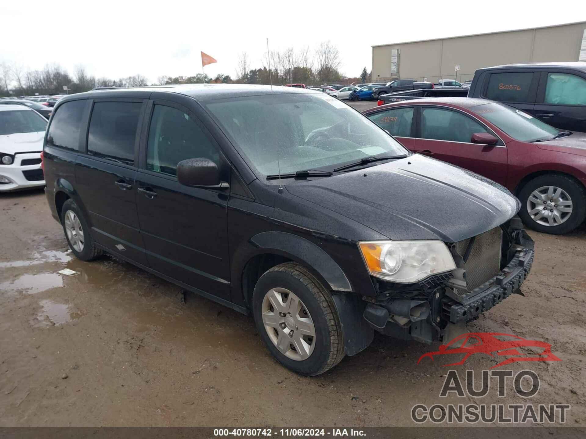 DODGE GRAND CARAVAN 2012 - 2C4RDGBG5CR333707