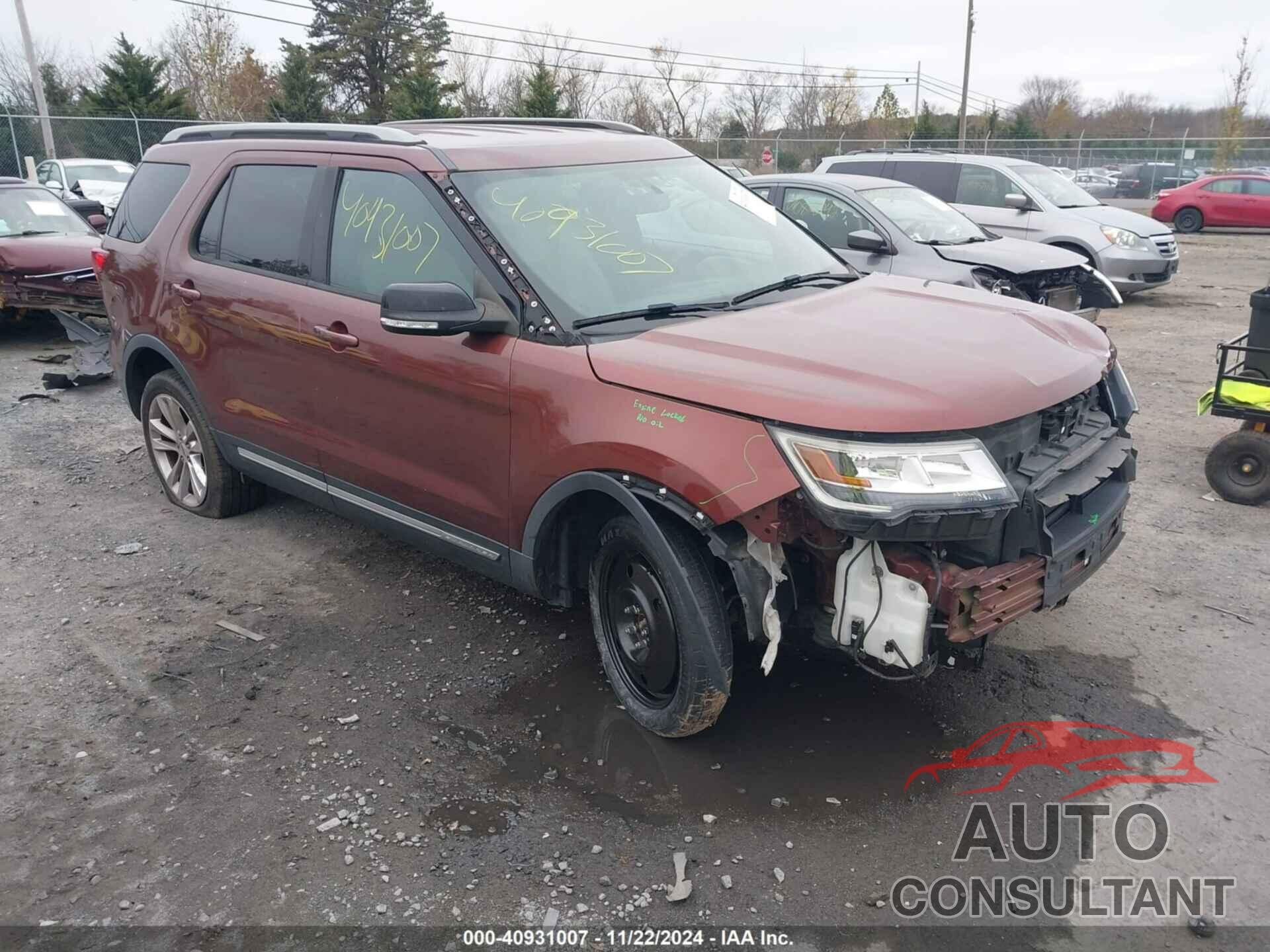 FORD EXPLORER 2018 - 1FM5K8D85JGB85696