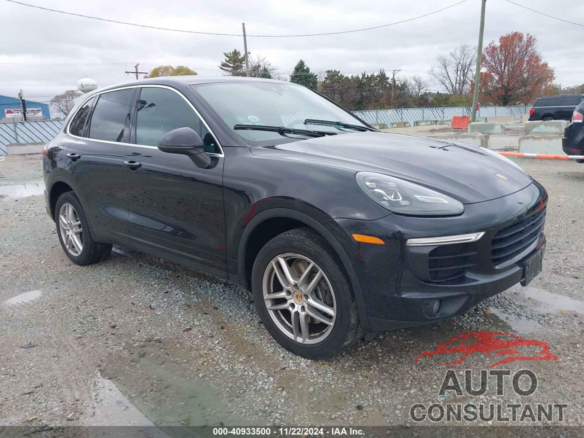 PORSCHE CAYENNE 2016 - WP1AA2A27GKA10101