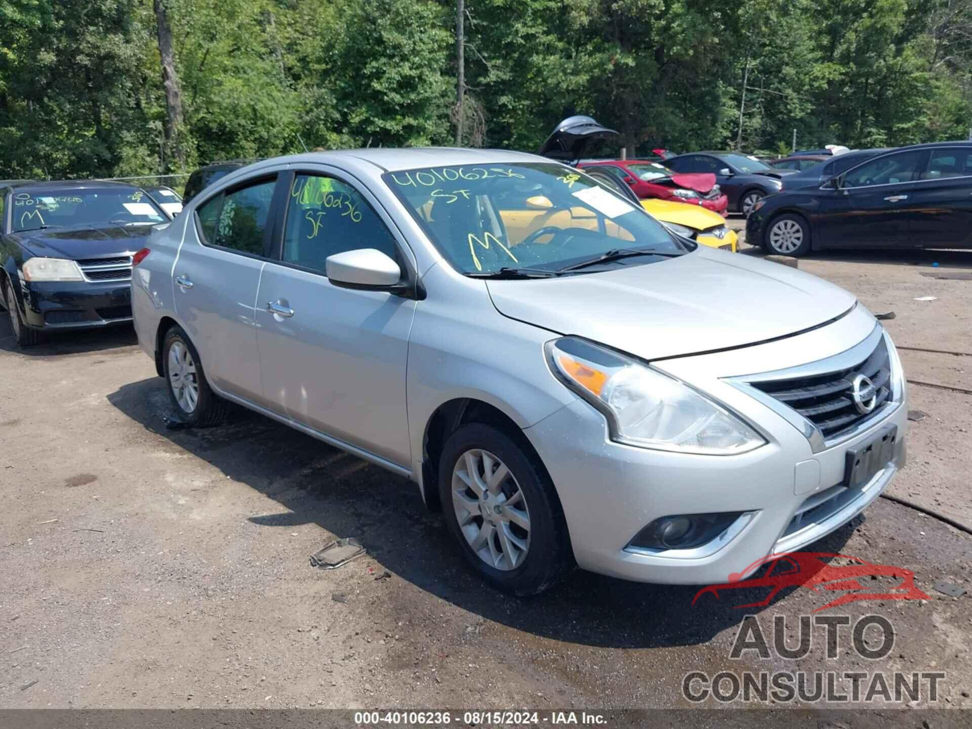 NISSAN VERSA 2017 - 3N1CN7AP9HL810344