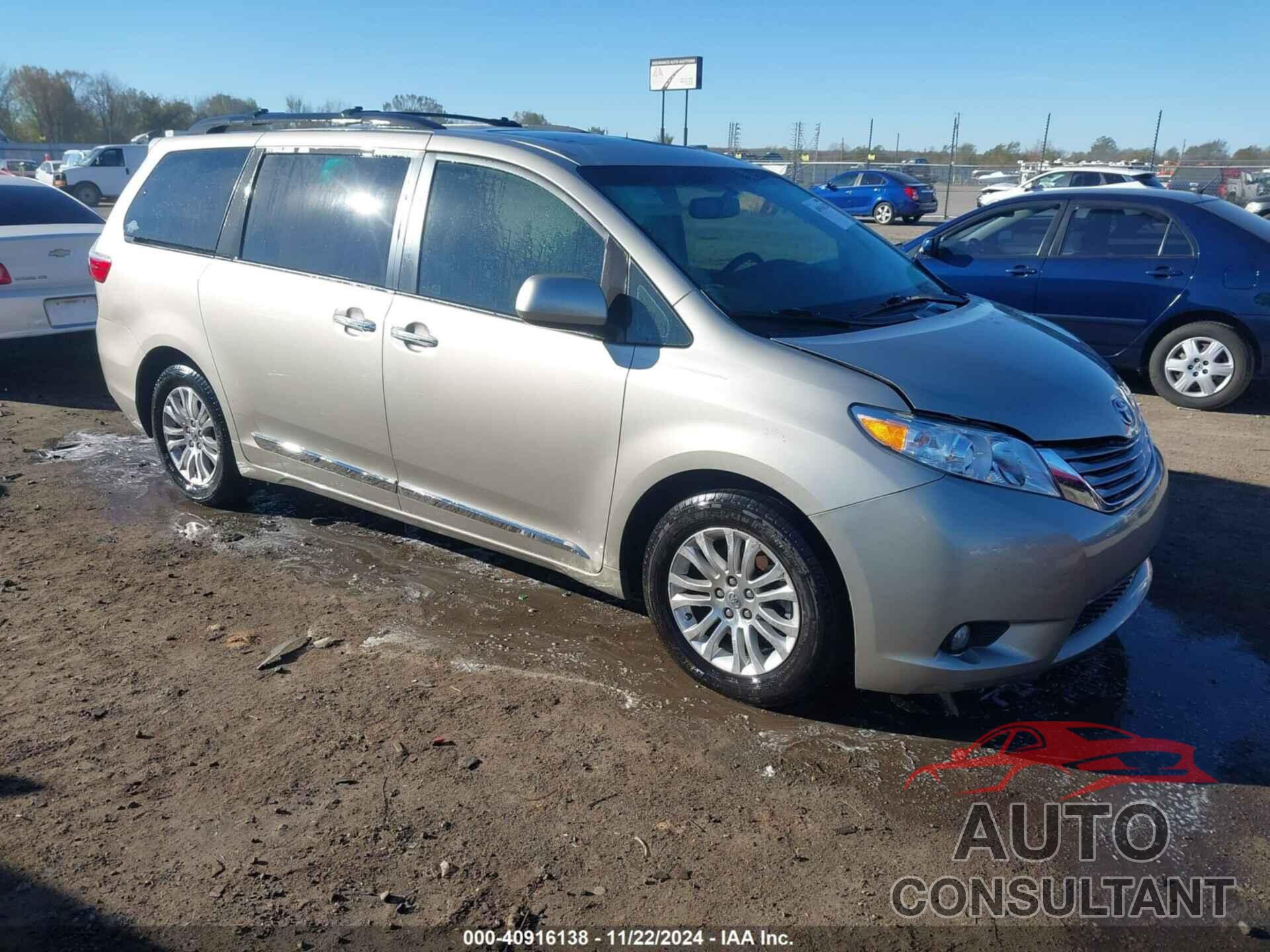 TOYOTA SIENNA 2015 - 5TDYK3DC0FS656465