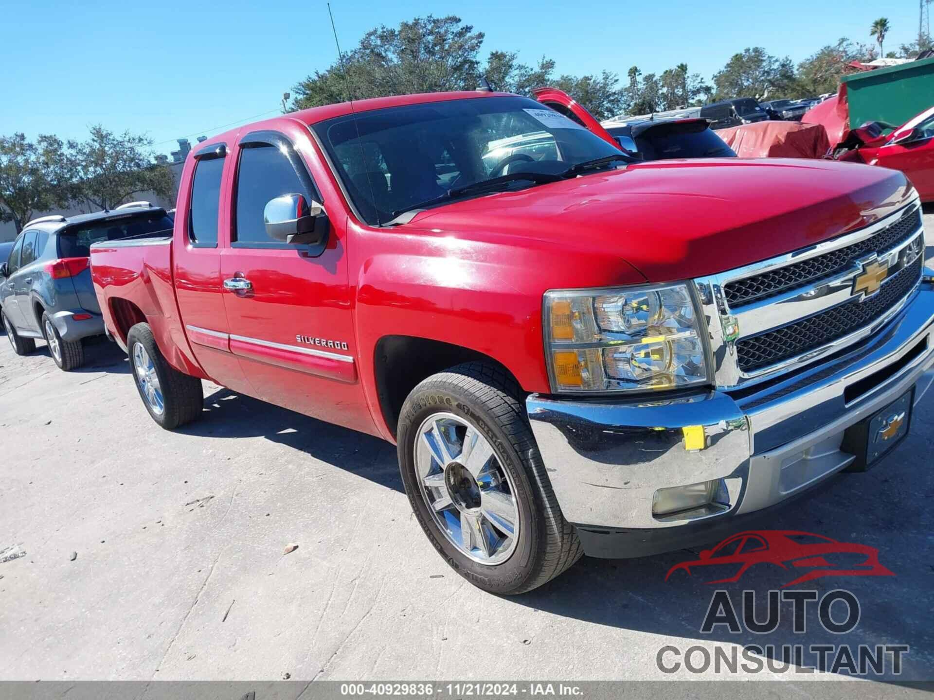 CHEVROLET SILVERADO 1500 2012 - 1GCRCSE05CZ350534