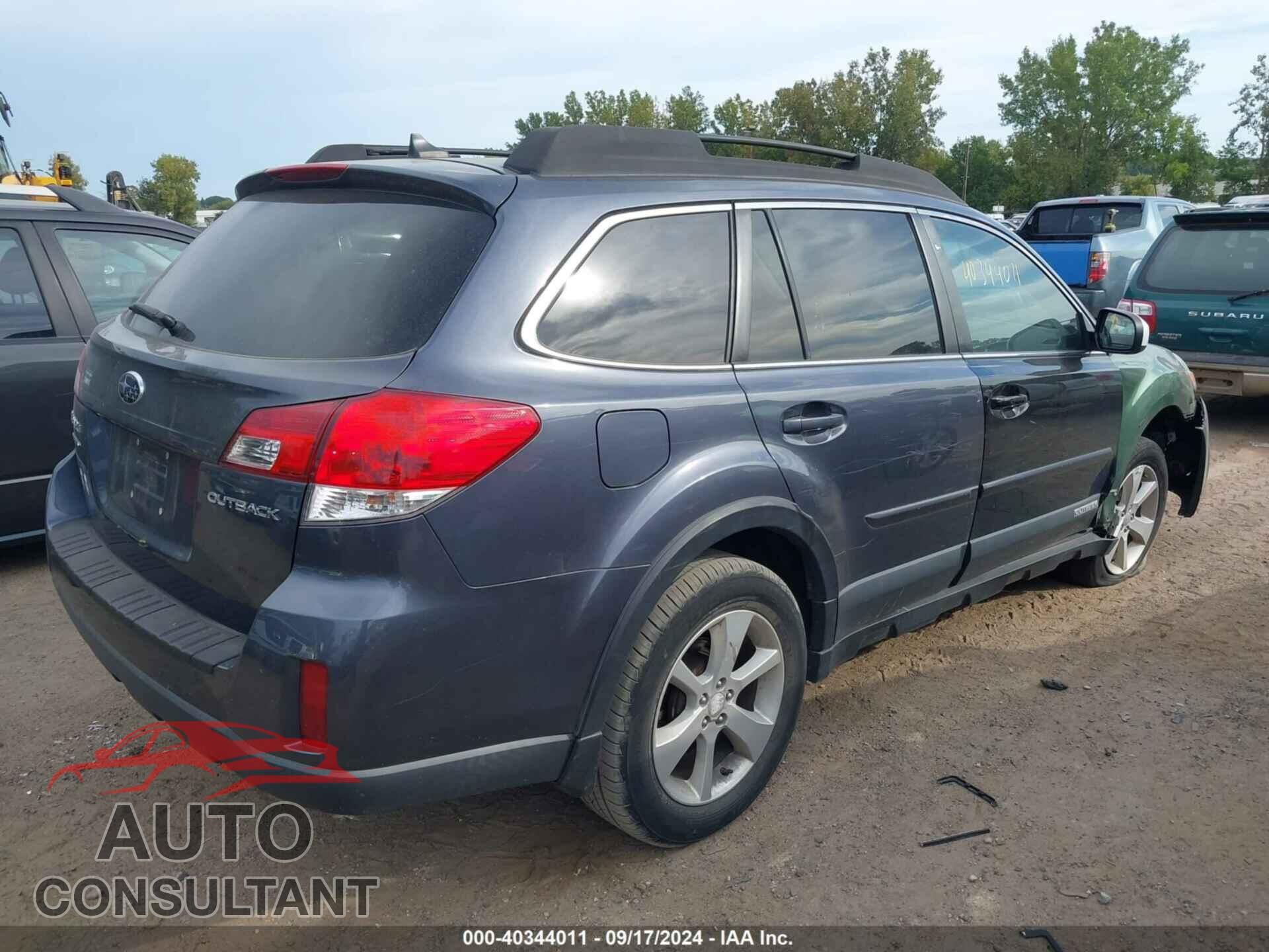 SUBARU OUTBACK 2014 - 4S4BRCDC0E3249341