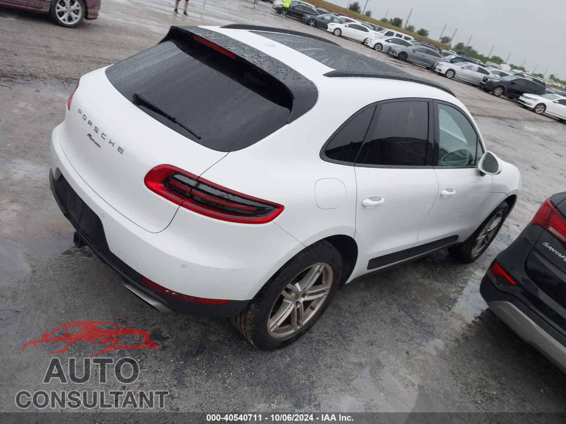 PORSCHE MACAN 2017 - WP1AA2A52HLB09432