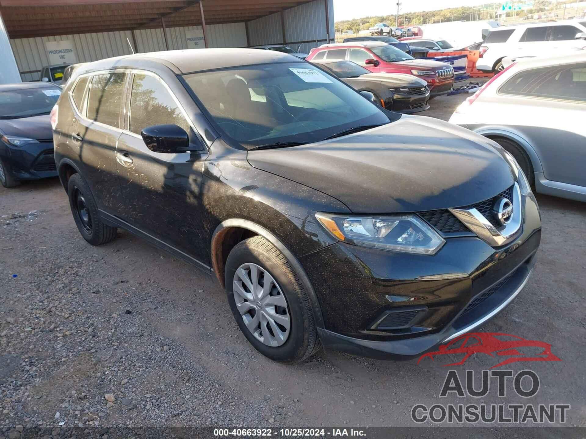 NISSAN ROGUE 2016 - KNMAT2MT7GP697504