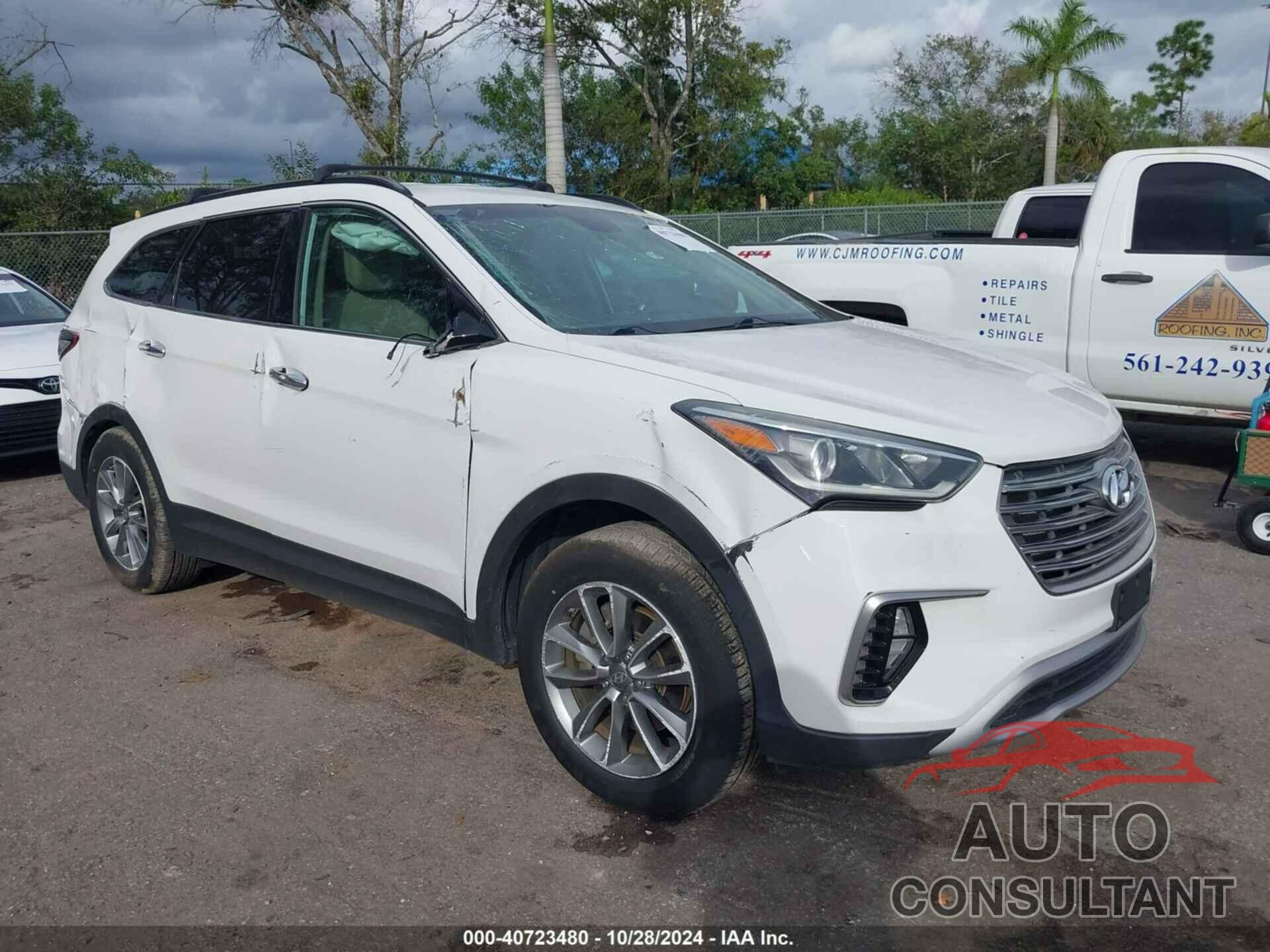 HYUNDAI SANTA FE 2018 - KM8SN4HF6JU260645