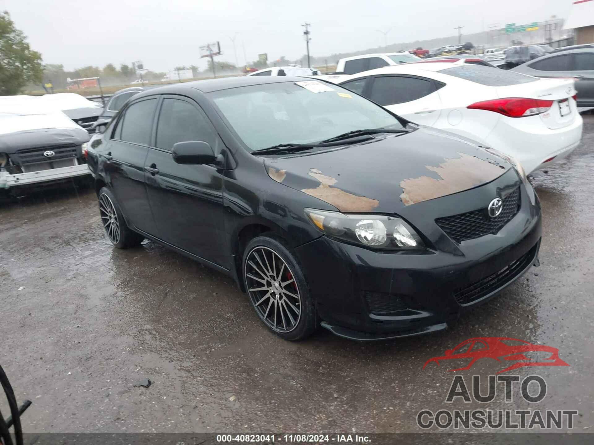 TOYOTA COROLLA 2009 - 1NXBU40E49Z071705