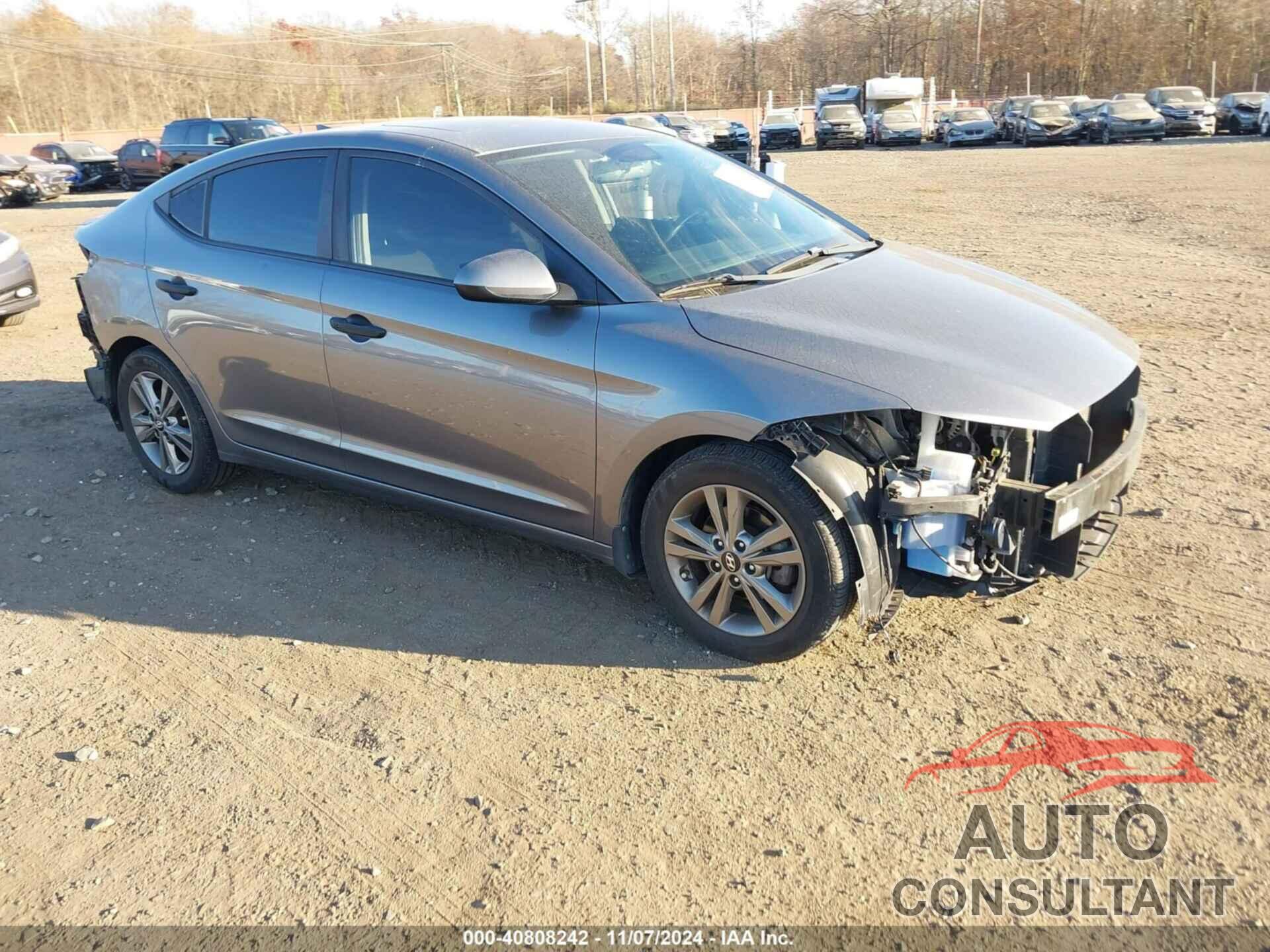 HYUNDAI ELANTRA 2018 - 5NPD84LF6JH301197