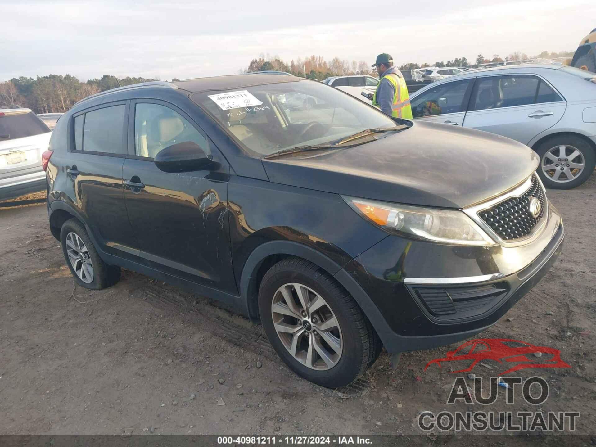 KIA SPORTAGE 2016 - KNDPB3AC0G7870514