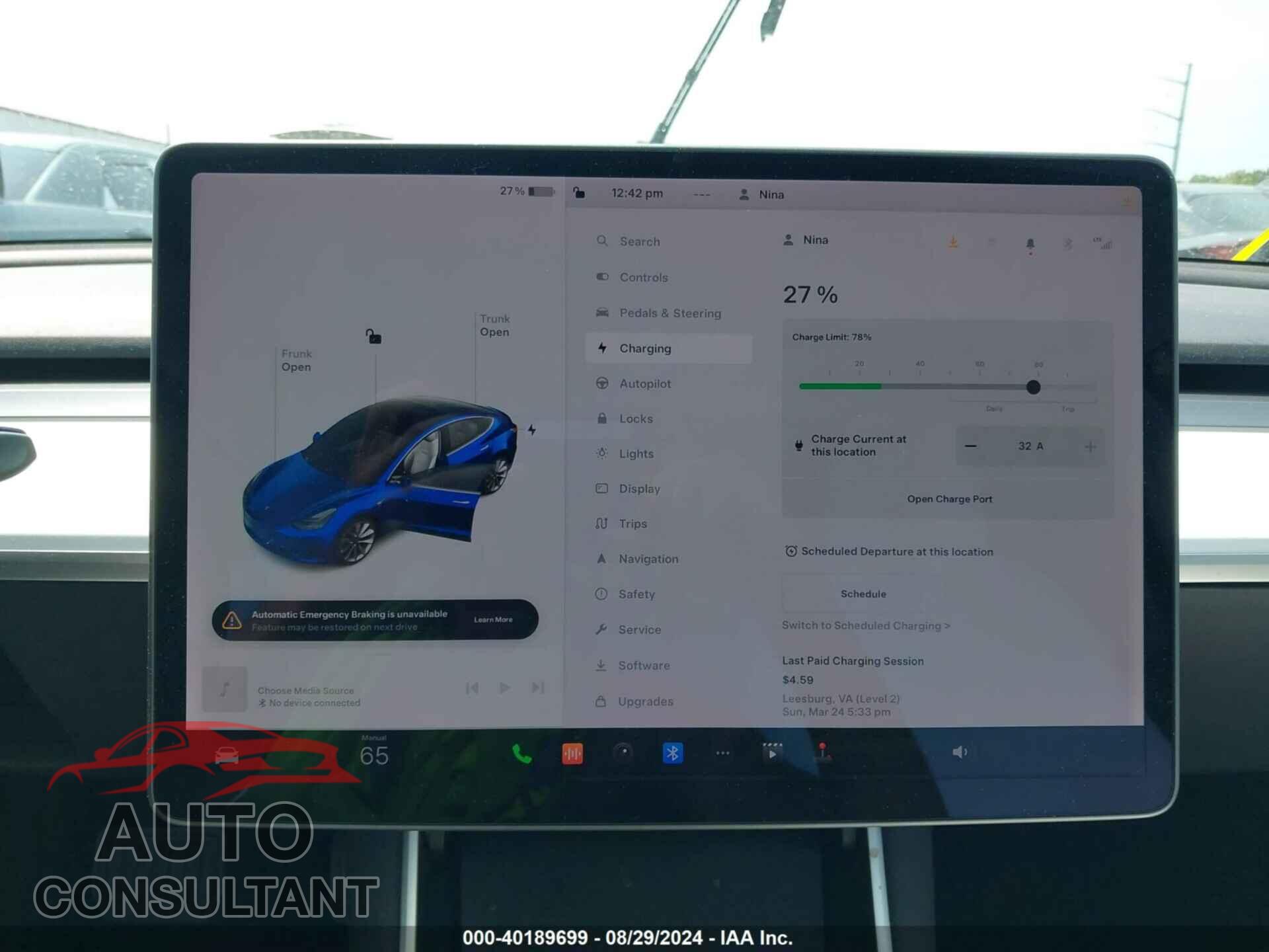 TESLA MODEL 3 2020 - 5YJ3E1EA5LF797938