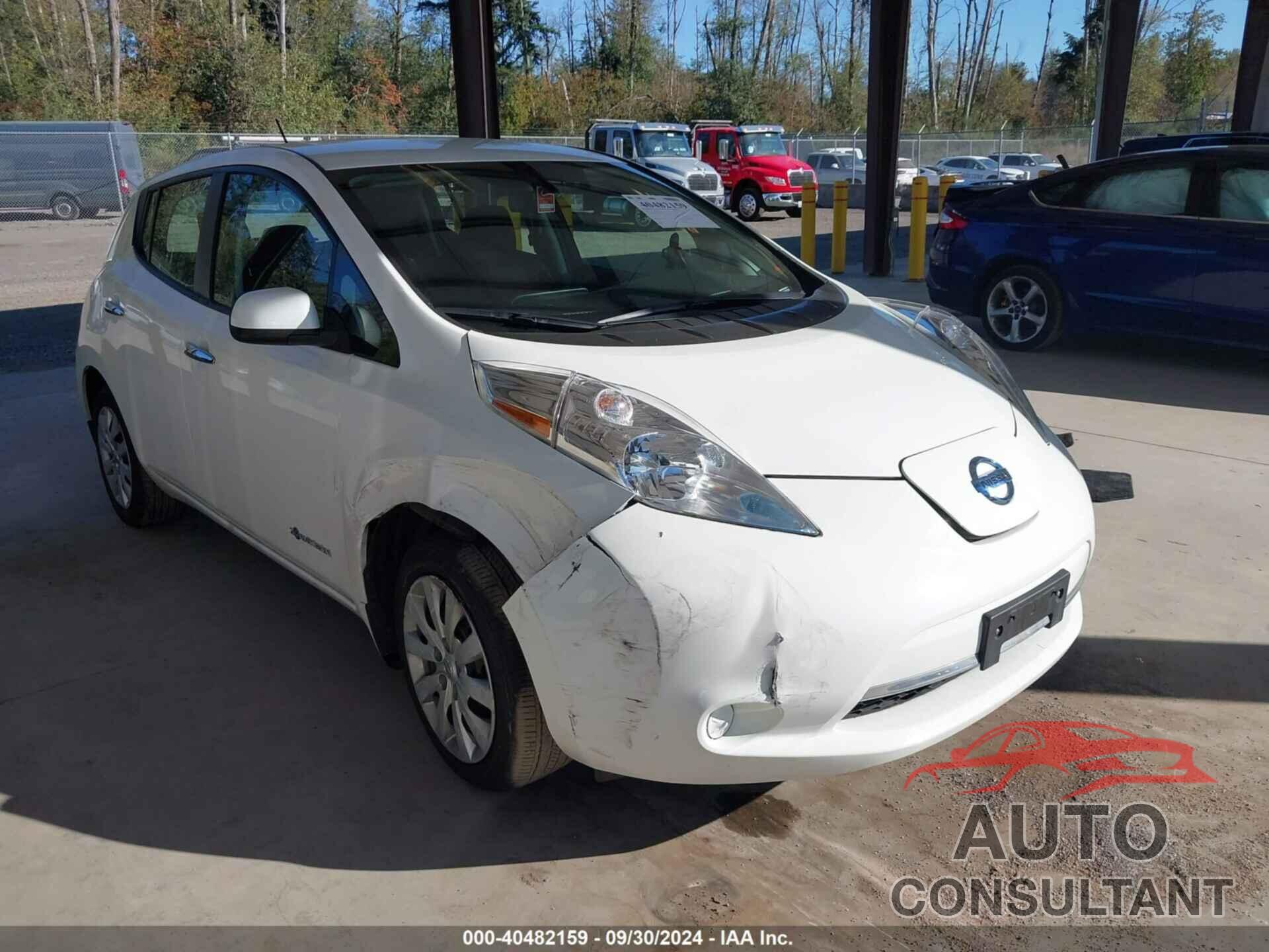 NISSAN LEAF 2016 - 1N4AZ0CP7GC309322