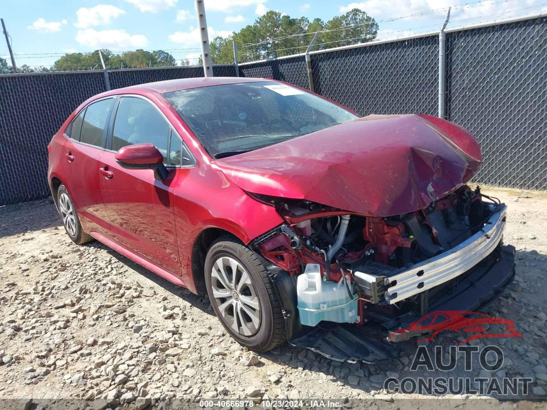TOYOTA COROLLA 2022 - JTDEAMDE0NJ060216