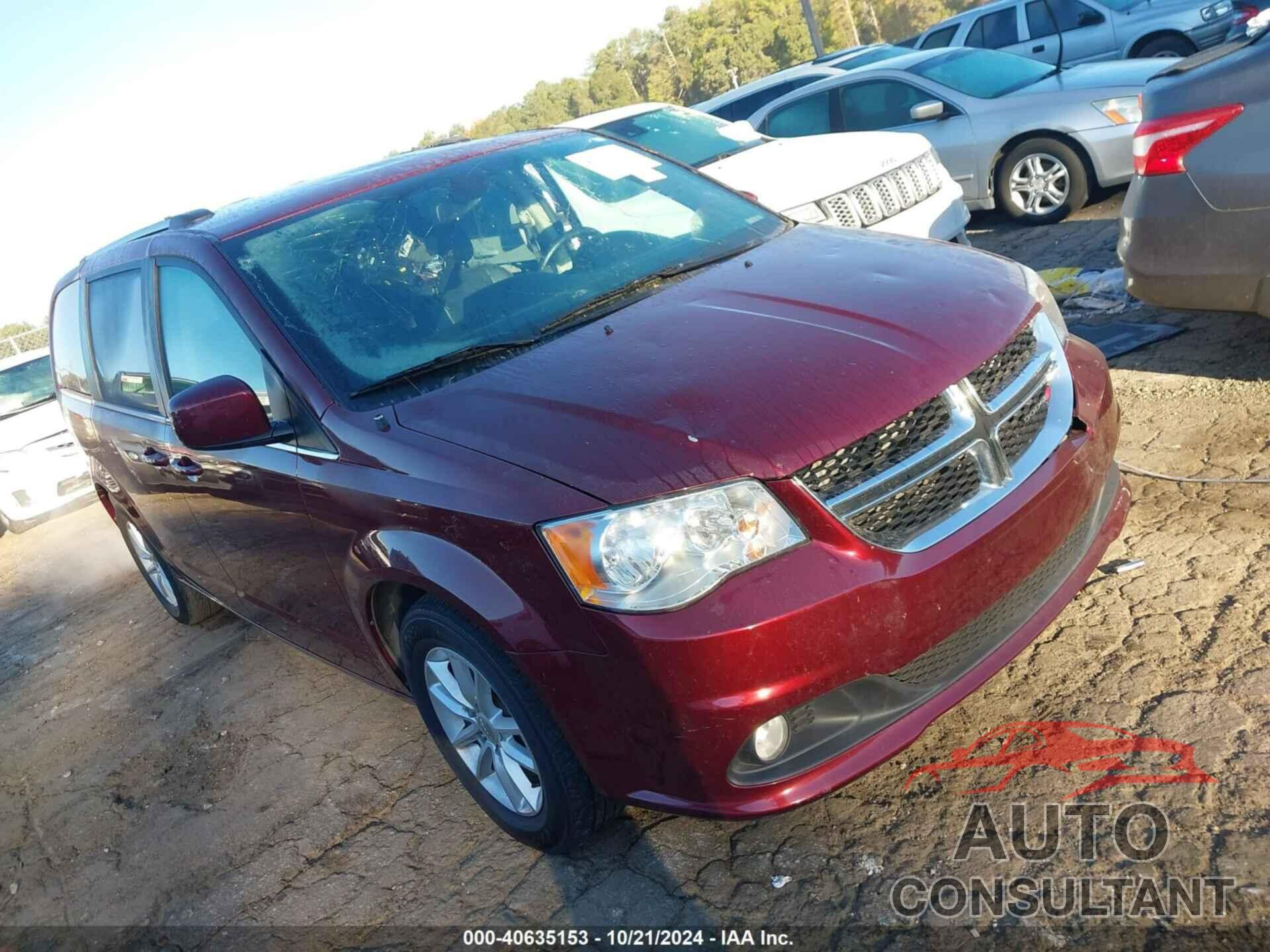 DODGE GRAND CARAVAN 2019 - 2C4RDGCG9KR563019