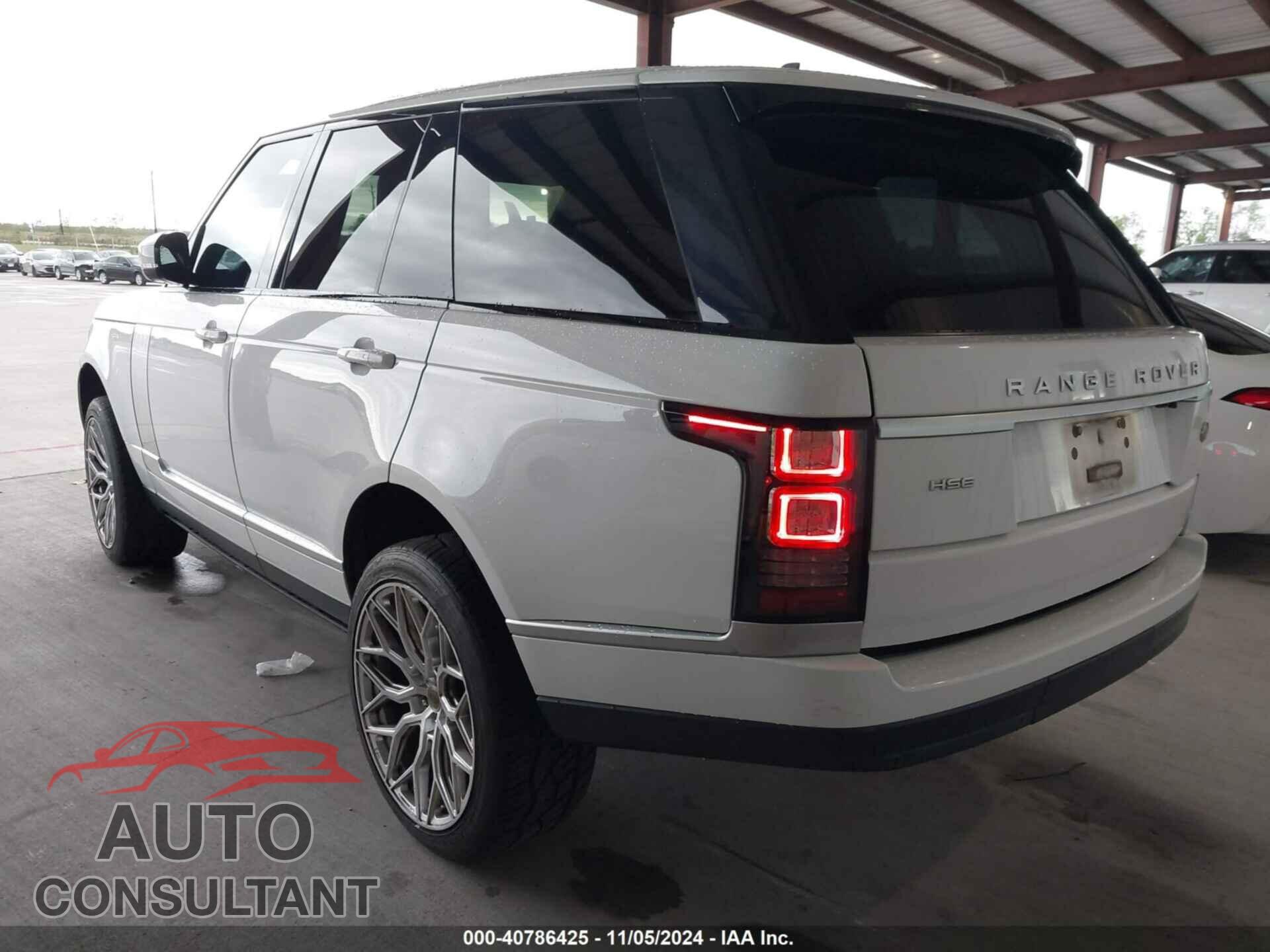 LAND ROVER RANGE ROVER 2016 - SALGS2PFXGA320308
