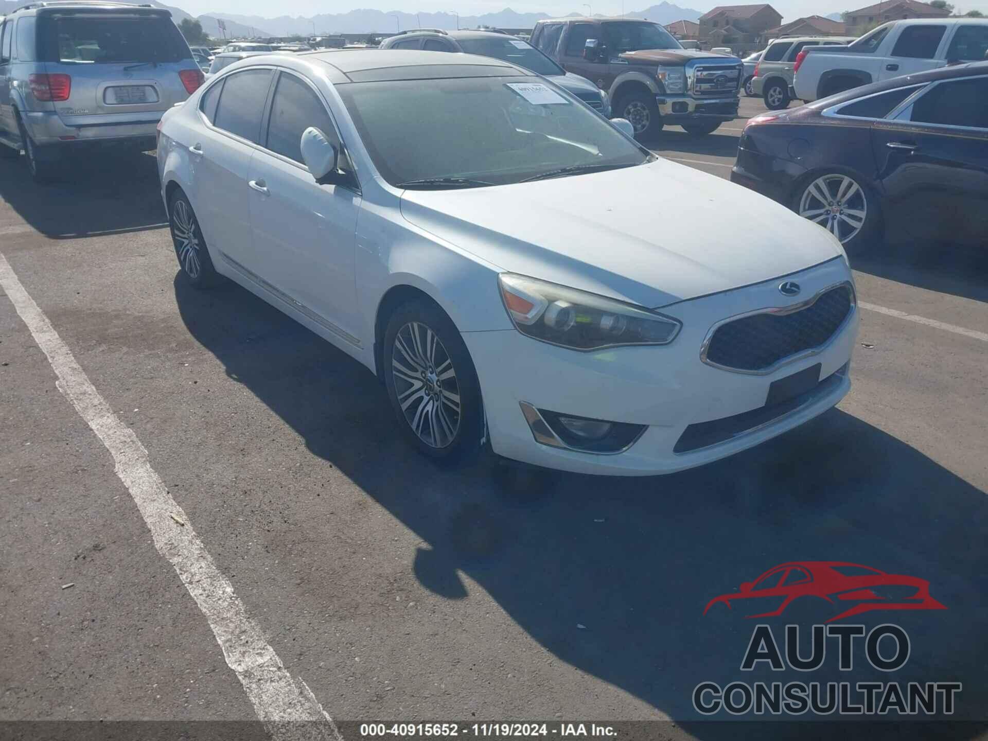 KIA CADENZA 2014 - KNALN4D72E5138787