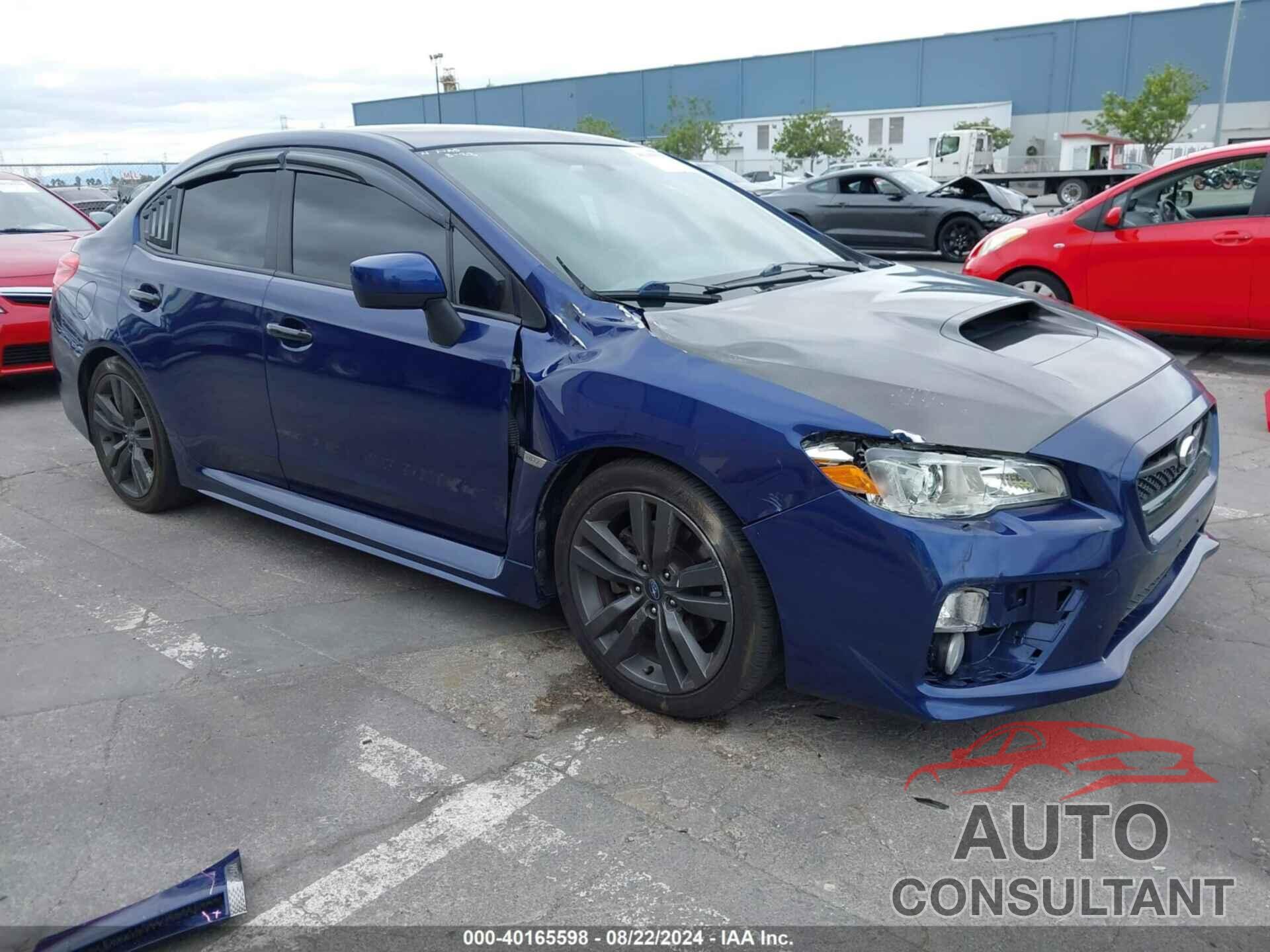 SUBARU WRX 2017 - JF1VA1E60H9832599