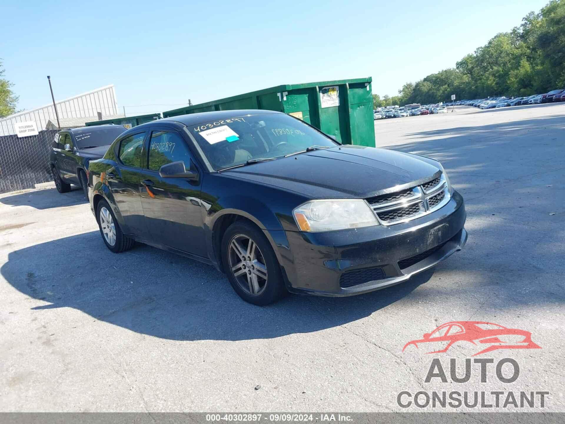 DODGE AVENGER 2014 - 1C3CDZAB5EN147564