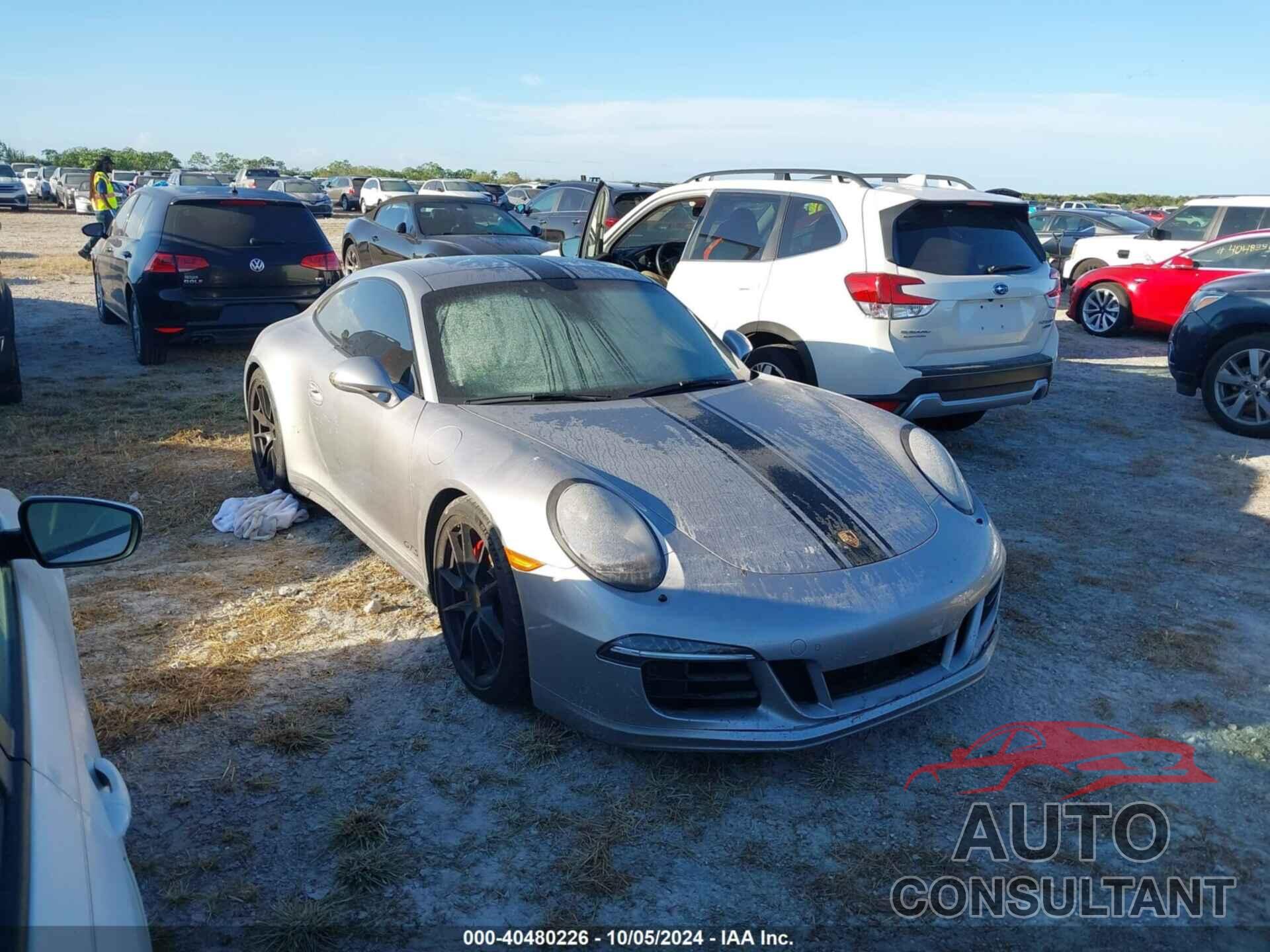 PORSCHE 911 2016 - WP0AB2A99GS123348