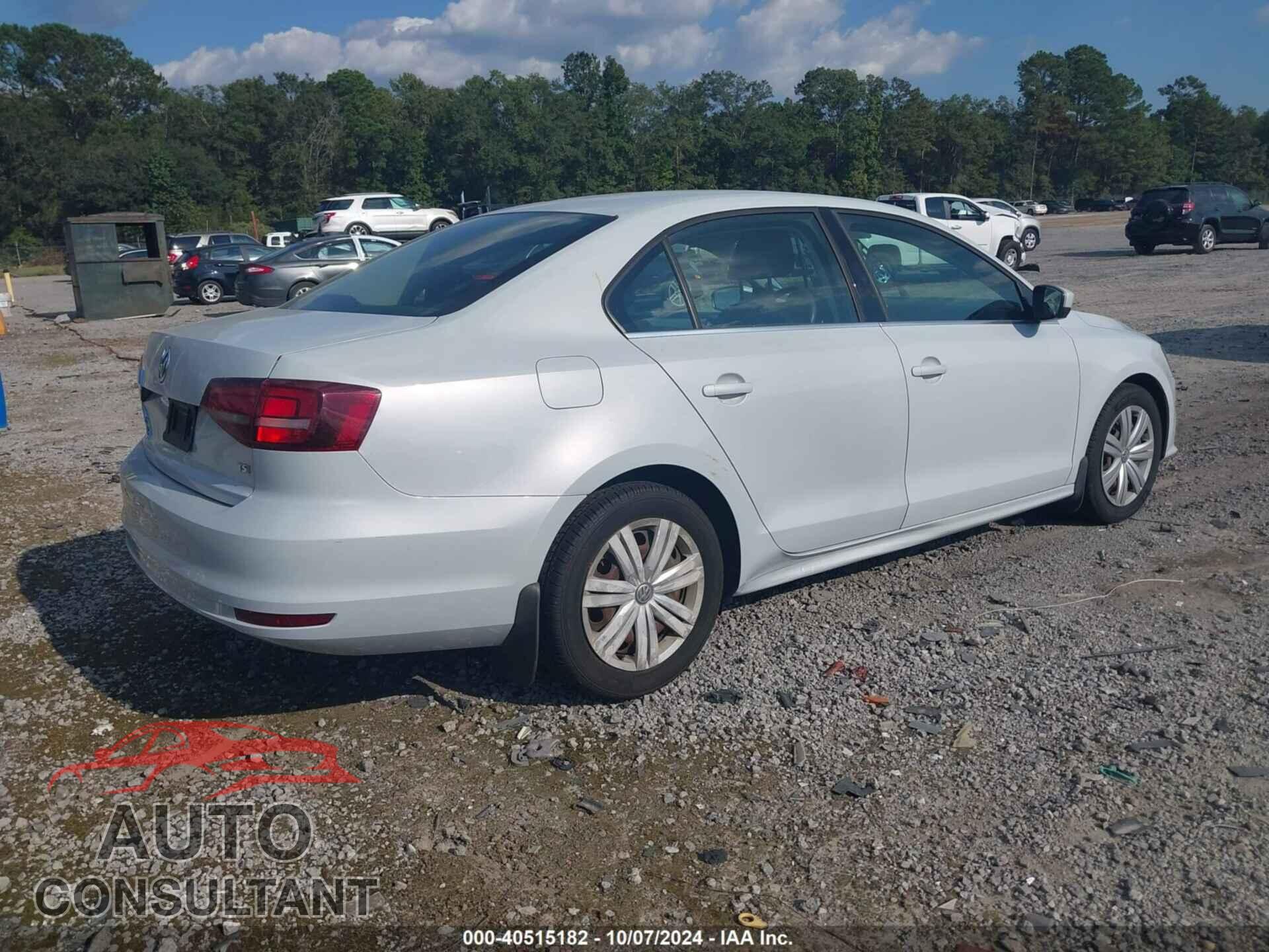 VOLKSWAGEN JETTA 2017 - 3VW2B7AJ4HM302478