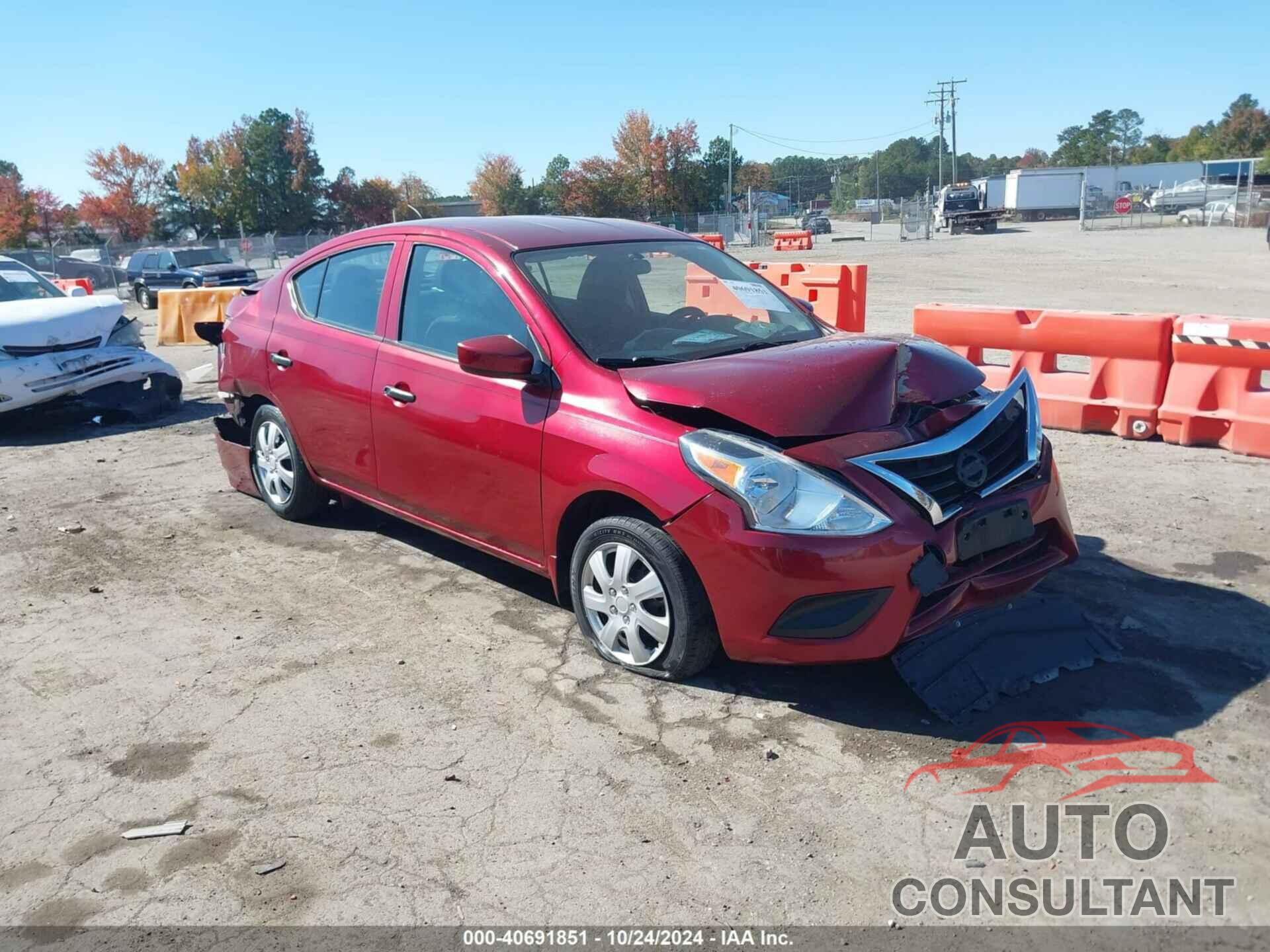 NISSAN VERSA 2018 - 3N1CN7AP9JL855015