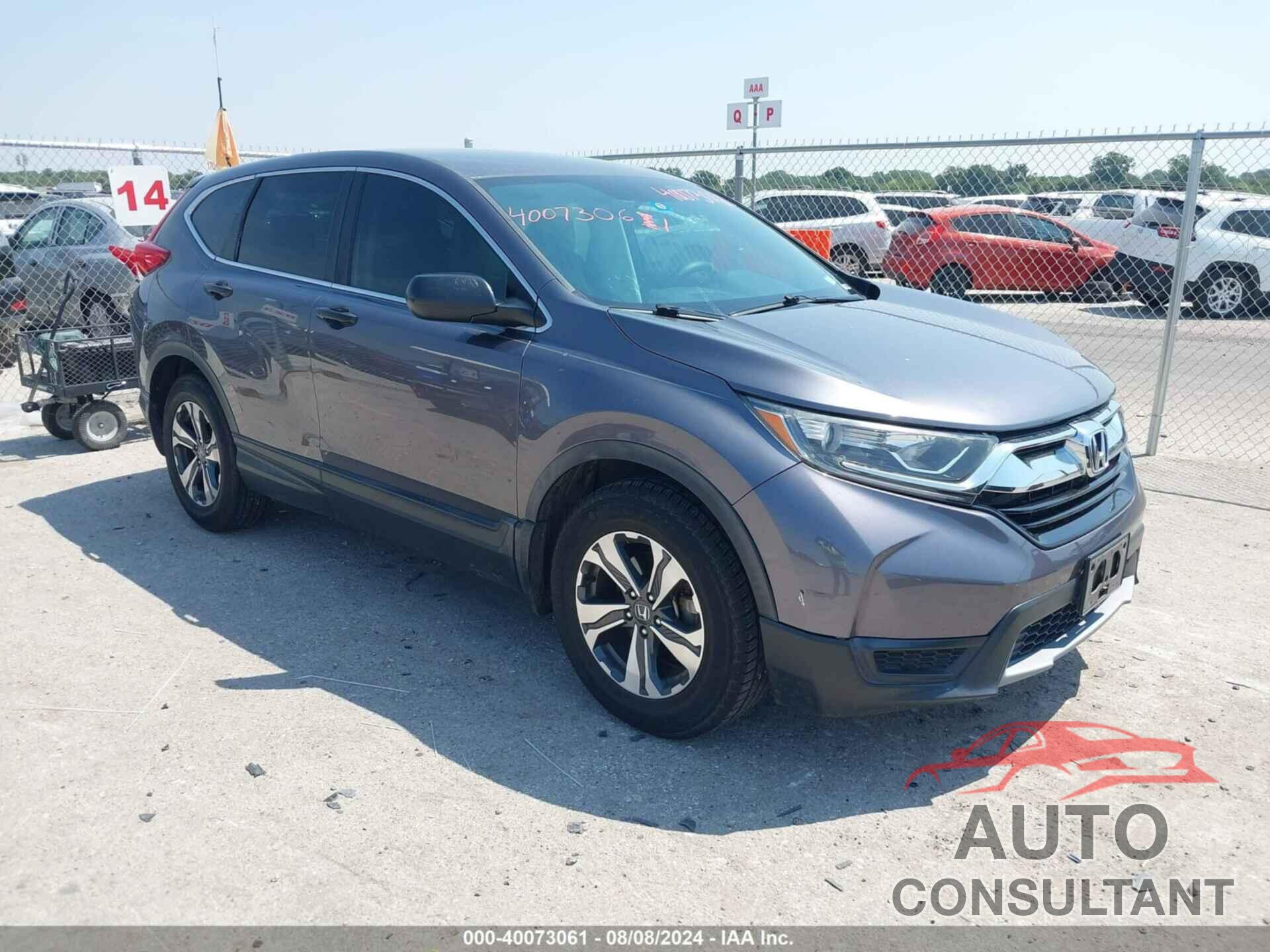 HONDA CR-V 2019 - 2HKRW5H38KH406423