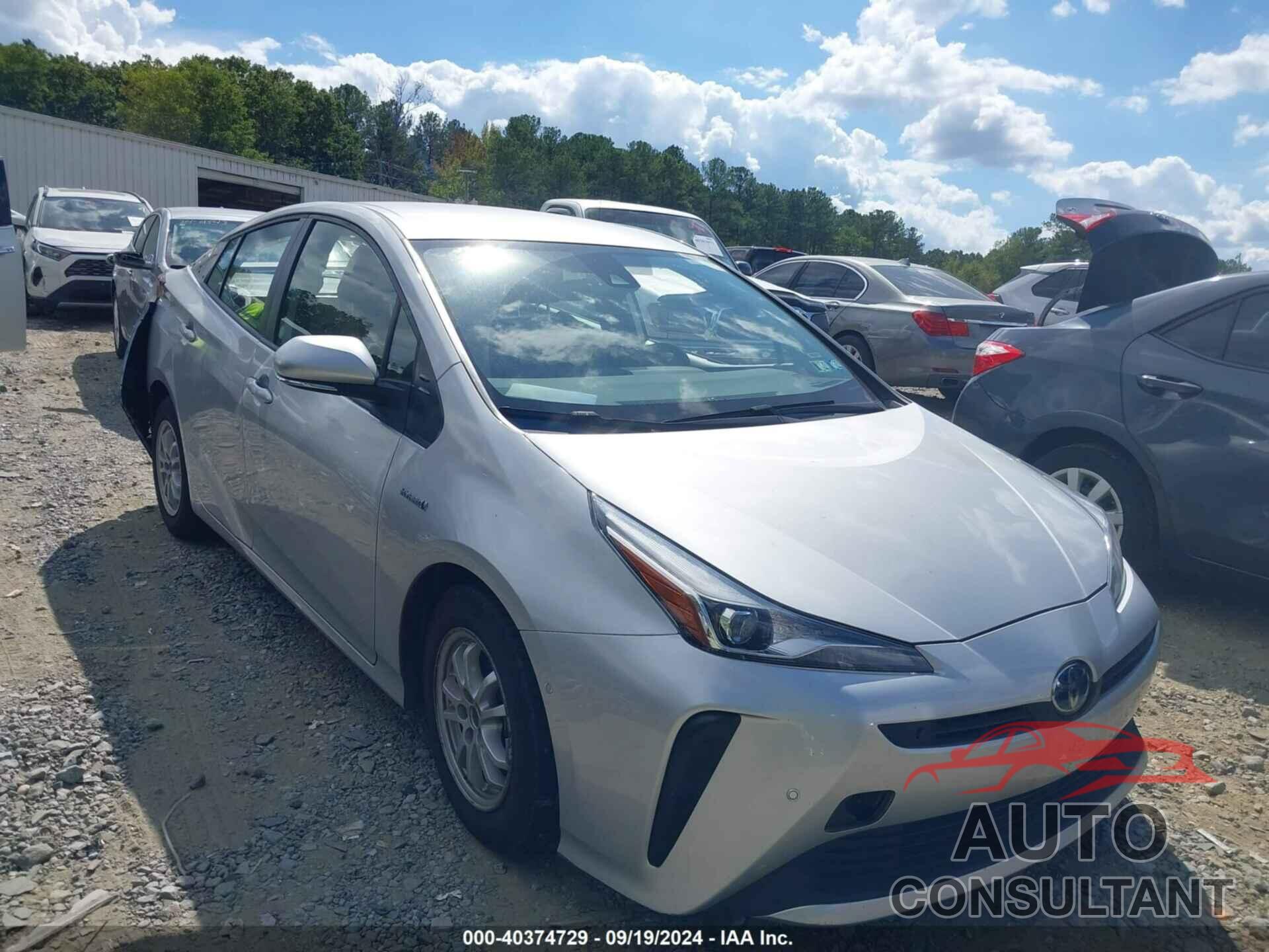 TOYOTA PRIUS 2021 - JTDKAMFU3M3139986