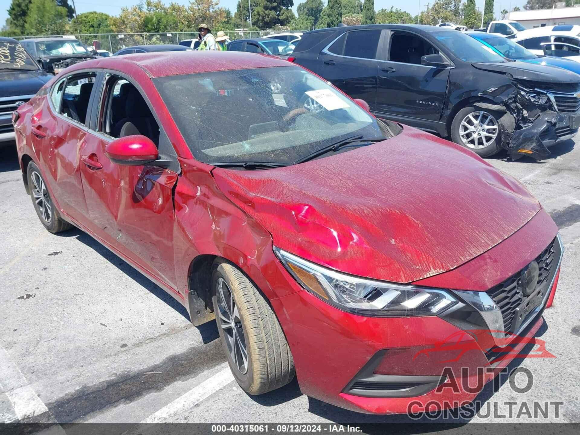 NISSAN SENTRA 2023 - 3N1AB8CV9PY312549