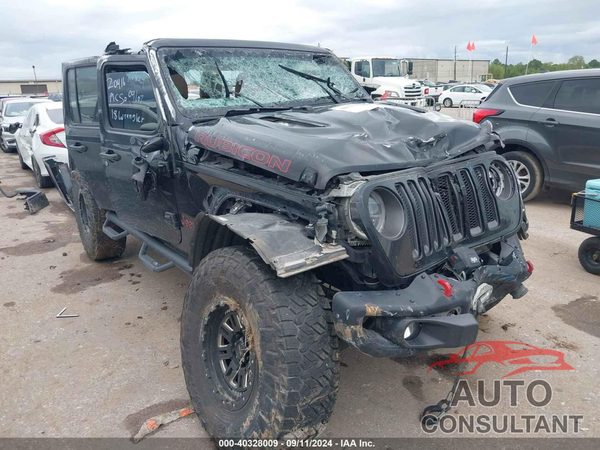 JEEP WRANGLER UNLIMITED 2018 - 1C4HJXFG3JW166671